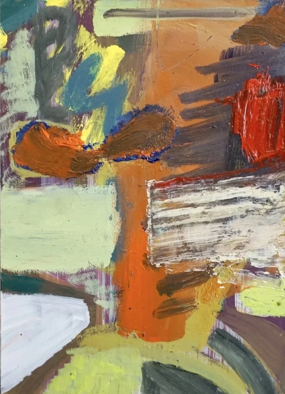 Untitled 2026
oil and acrylic on MDF-block
13 x 18 cm