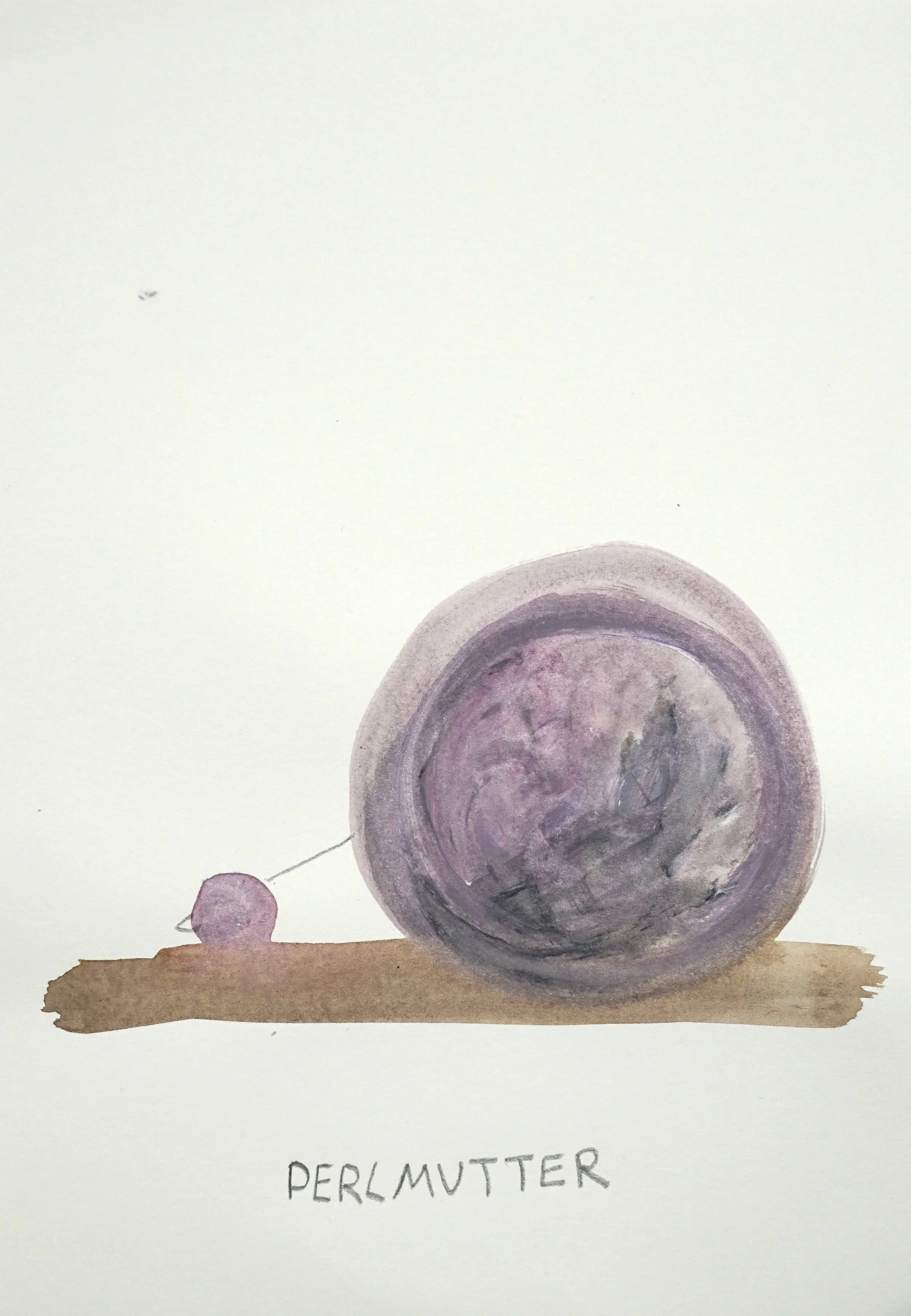 Perlmutter 2026,
acrylic and graphite on paper
21,0 x 29,7 cm