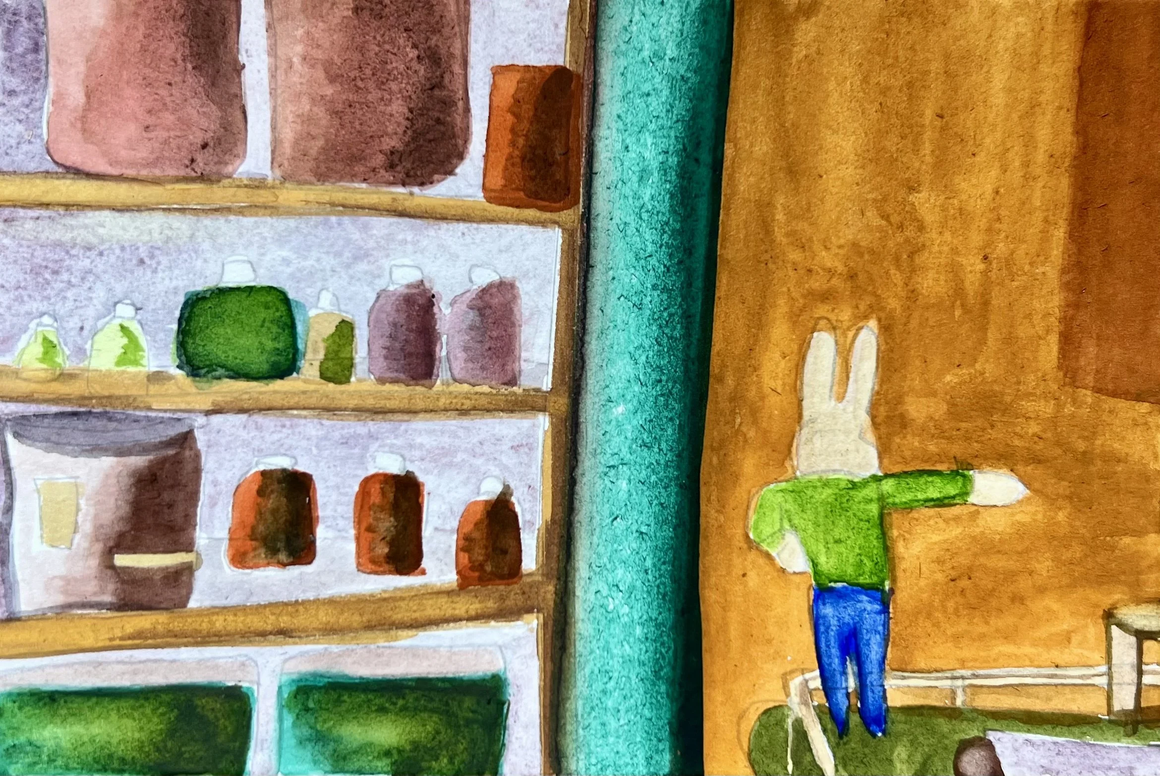 Titel 2026
watercolor on paper
15,0 x 10,0 cm