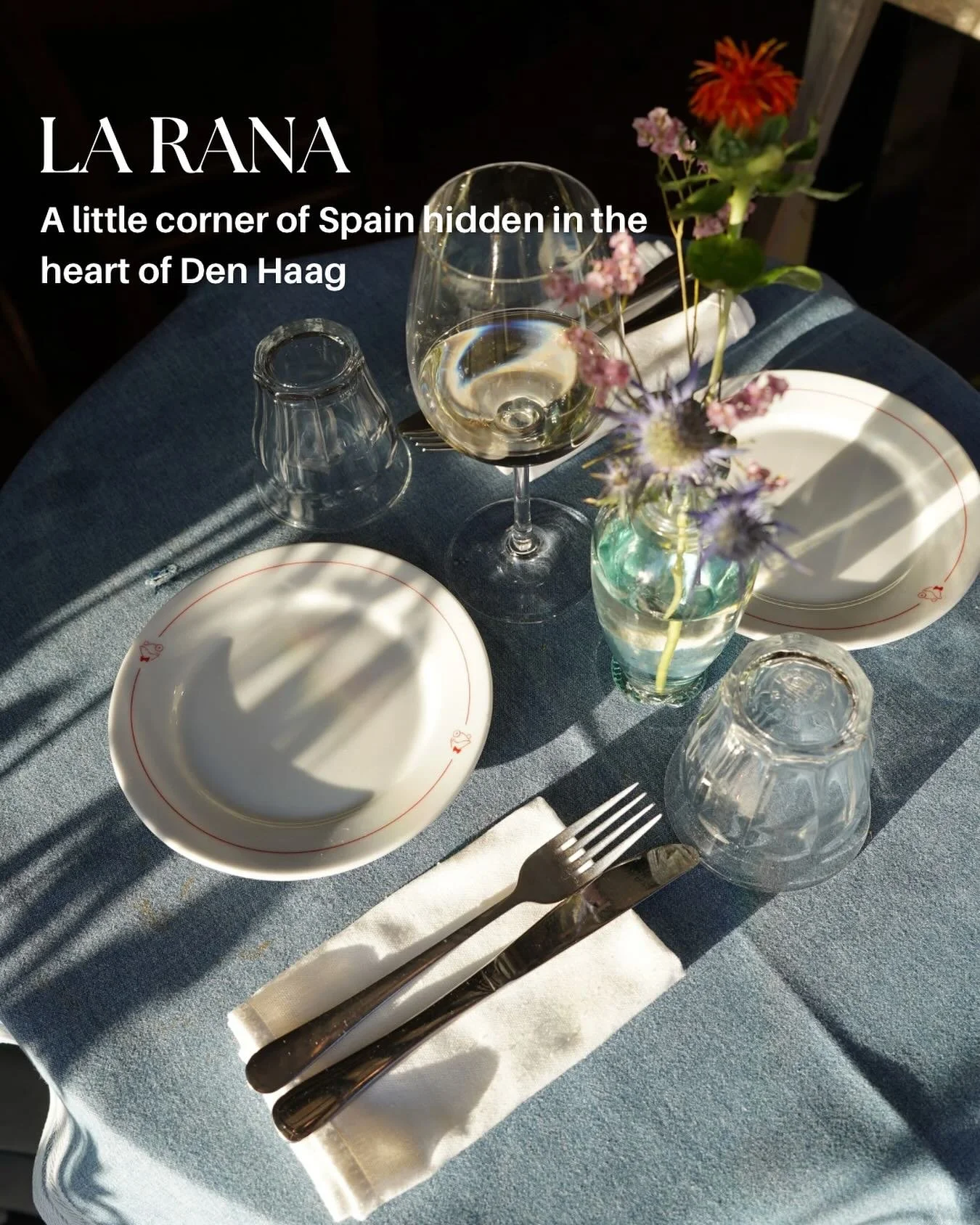 POP Studio Welcomes: @larana_restaurant , the first Spanish restaurant in The Hague, located in the heart of the city. From authentic tapas to carefully curated wines, it&rsquo;s the perfect spot to relax, share good food and enjoy the best evenings 