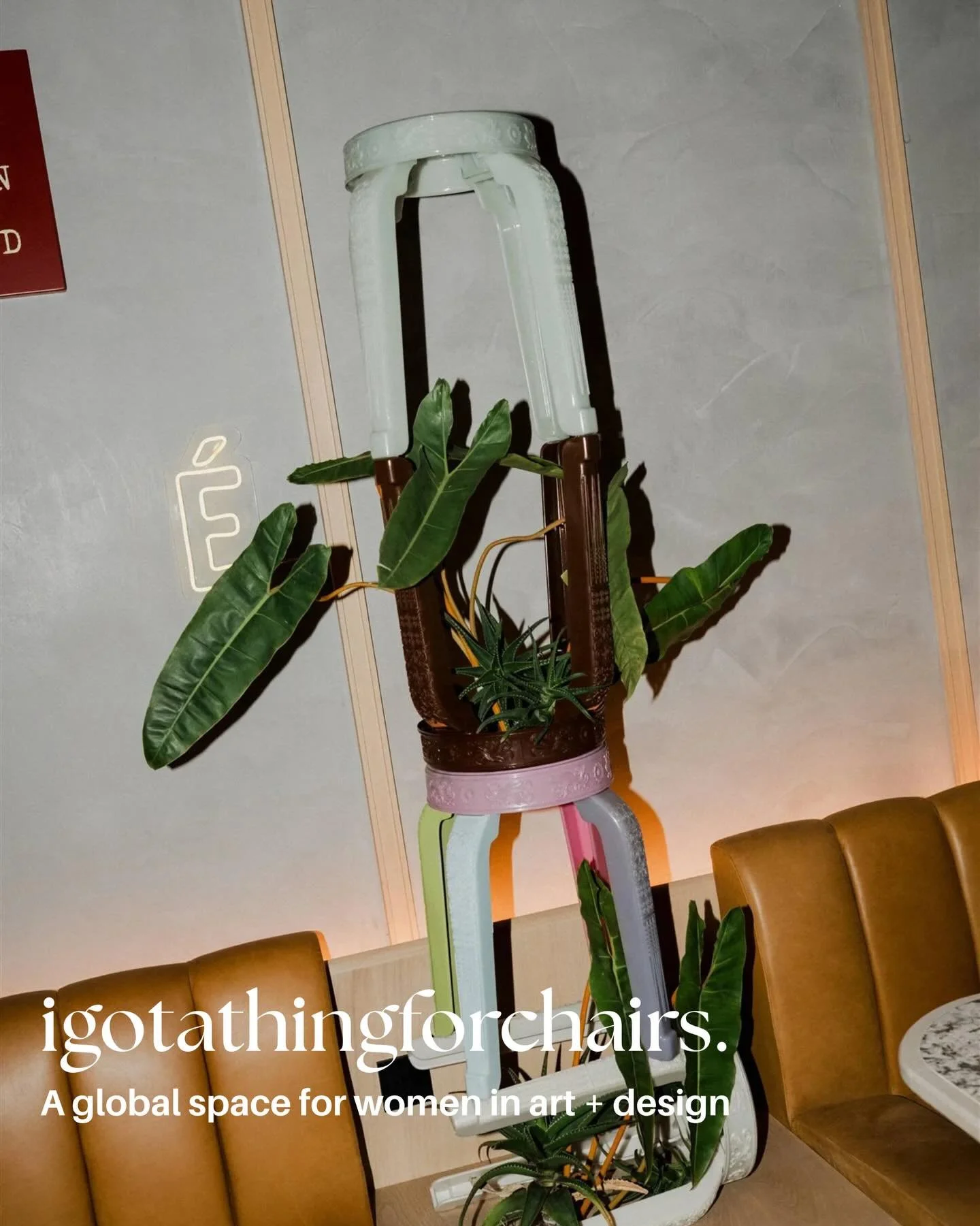 POP Studio Welcomes: @igotathingforchairs - a global space celebrating women in art &amp; design ❤️&zwj;🔥

What began as a love for chairs grew into a platform giving female creatives the visibility, support and community they deserve. Through pop-u