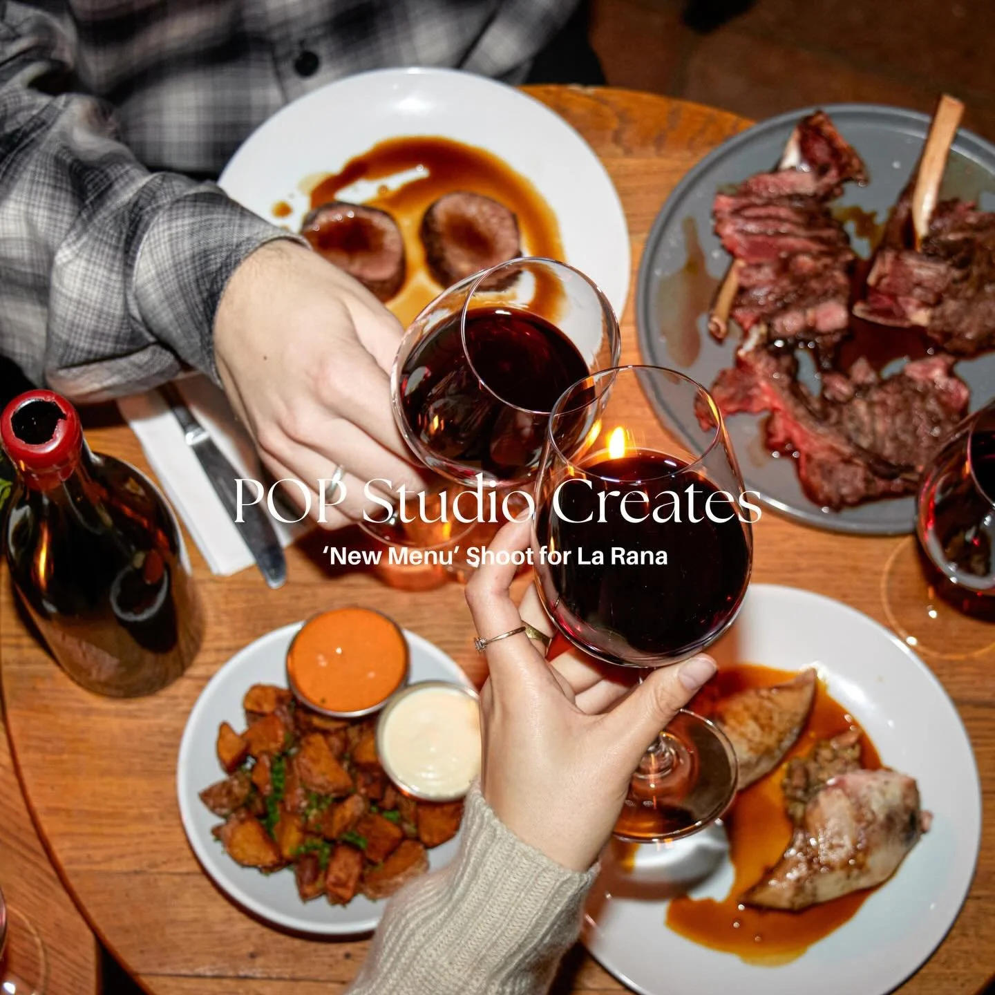 POP Creates: besides mastering PR, influencer marketing and talent management, we also bring content to life. From press releases to website visuals and of course, social media content for our clients 📸✨

Last week we captured the full new menu for 