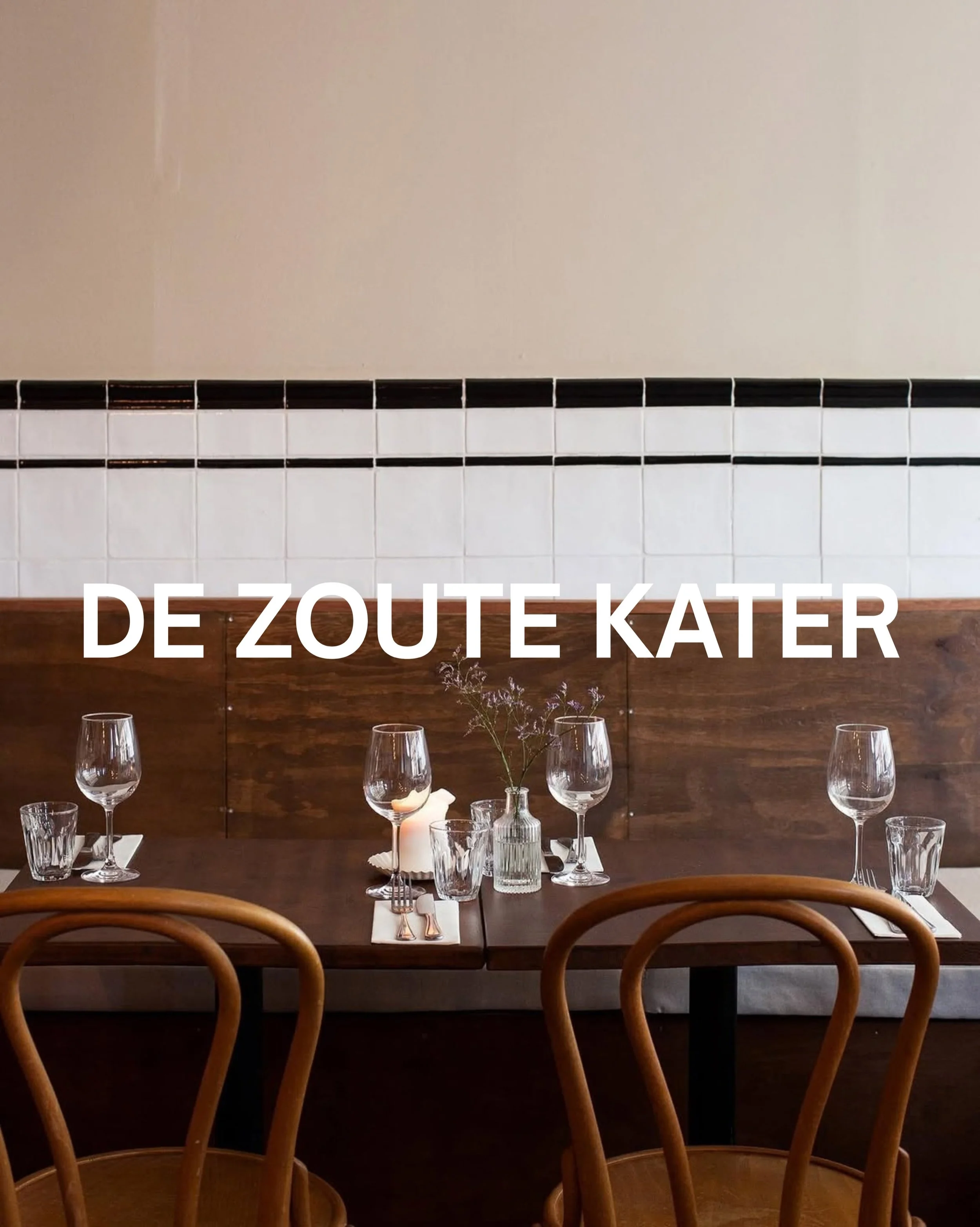 Meet our newest addition to the POP family: De Zoute Kater!

For over three years, this cosy spot in The Hague has been bringing together creative food, great wines and a seriously welcoming atmosphere 🍷

Led by young entrepreneur Eva Wijma, the kit
