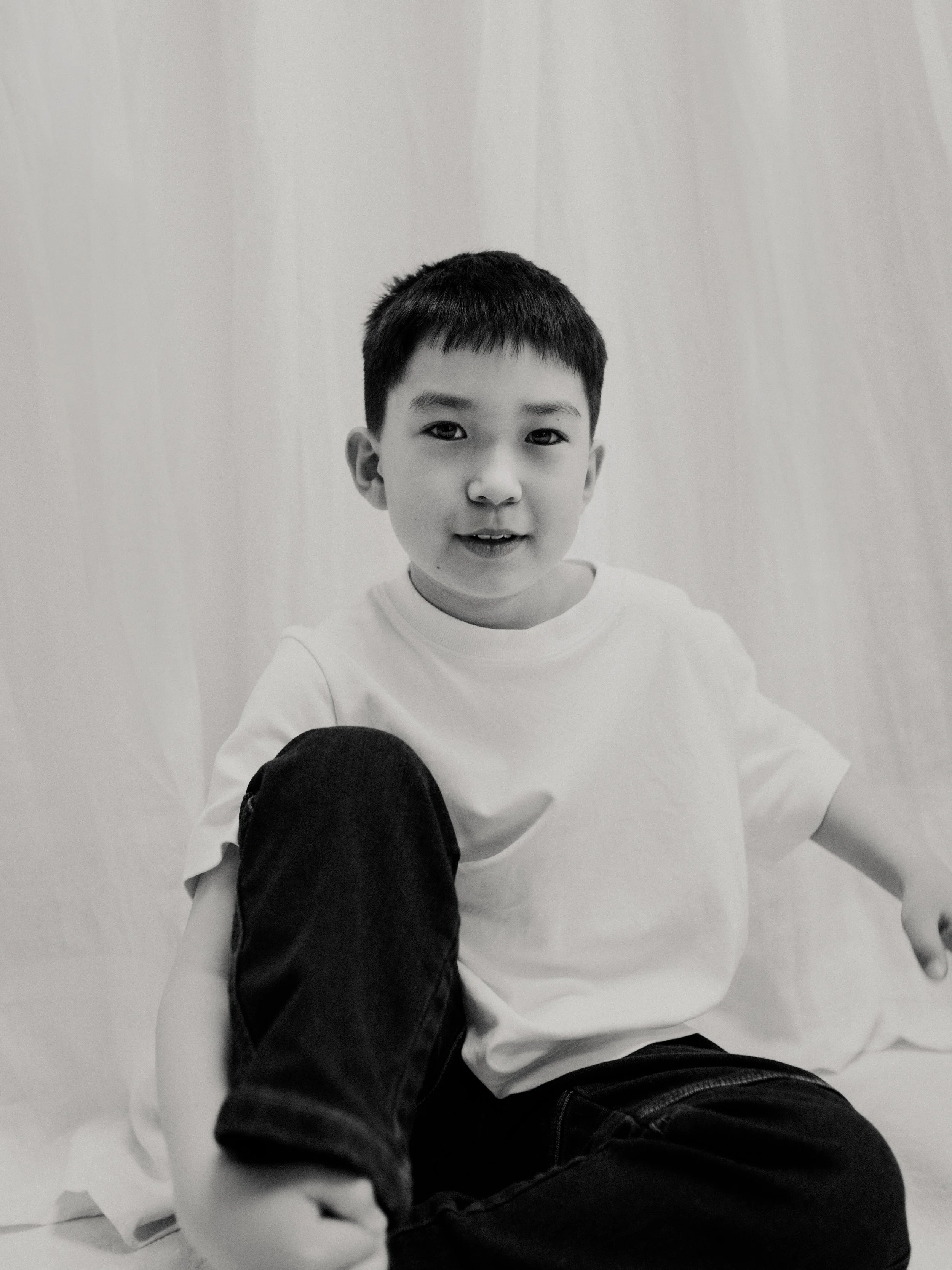 Child model headshot session at Emma Rose Studio in South Ockendon, Essex