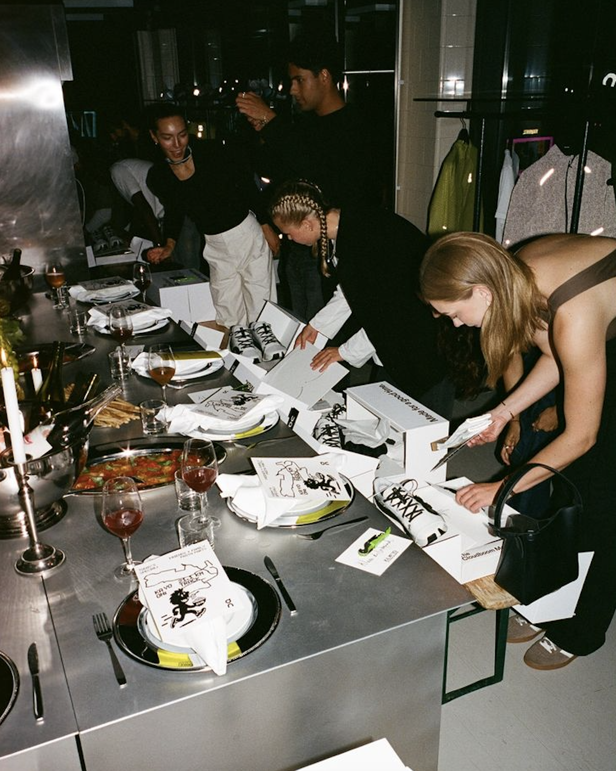 Stockholm Half Marathon Community Event with On at On store.