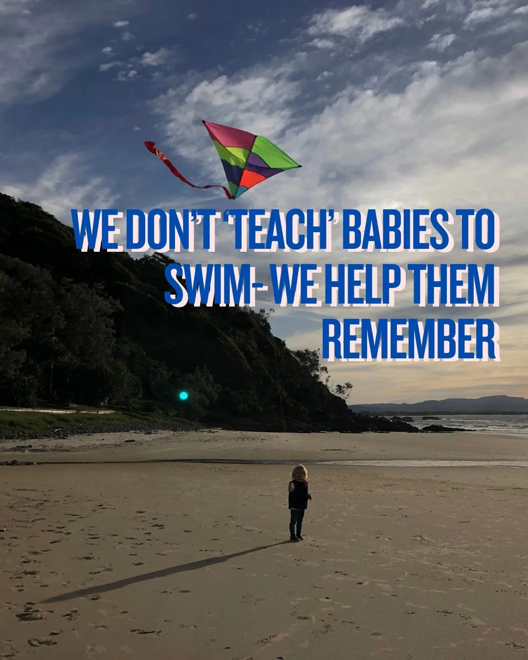 Babies spend 9 months floating, gliding and moving in water &mdash; so when they enter the pool, it often feels familiar, safe and soothing. 

Our job? To protect that instinct, not rush it.

Gentle holds. Slow breath. Playful, patient movement.

We 