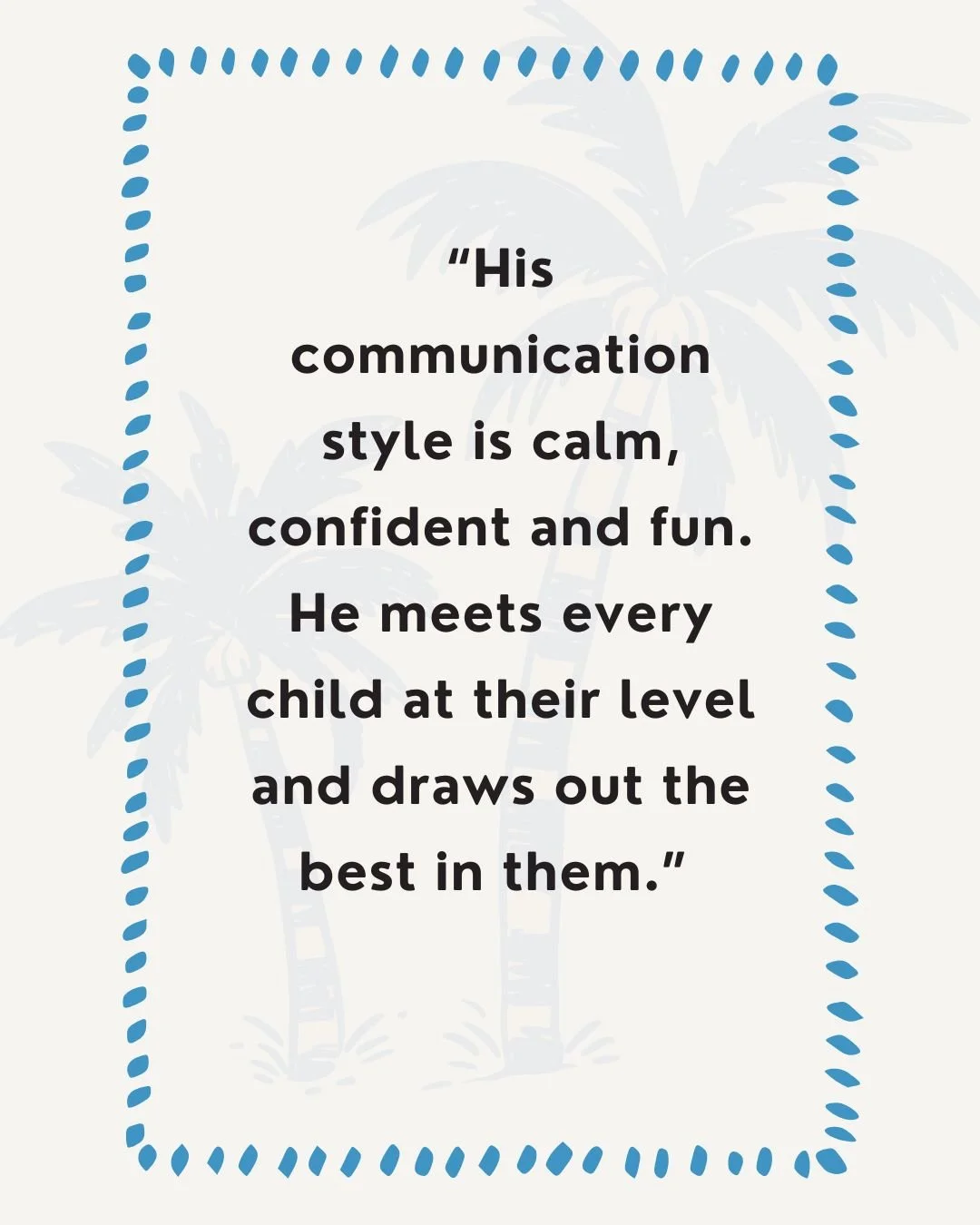 "Simon is truly one of a kind. He explains things in a way that feels effortless and natural, and the kids are so busy having a great time that they do not even realise how much they are actually learning.

His communication style is calm, confi