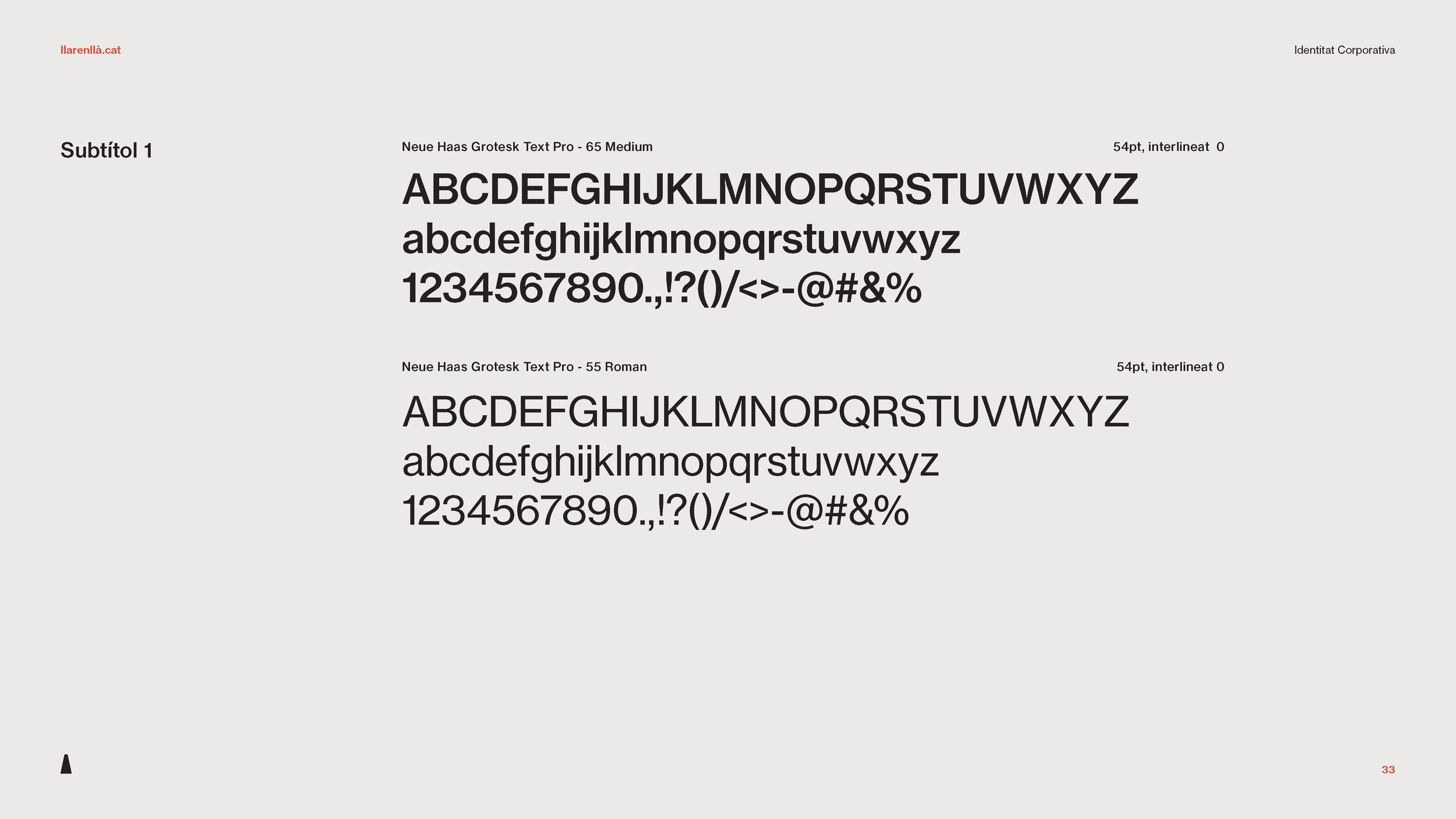 Typeface: Headline 1