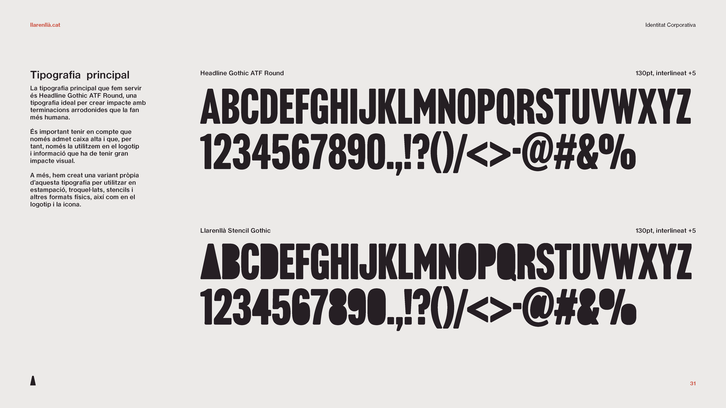 Typeface: Display and Custom