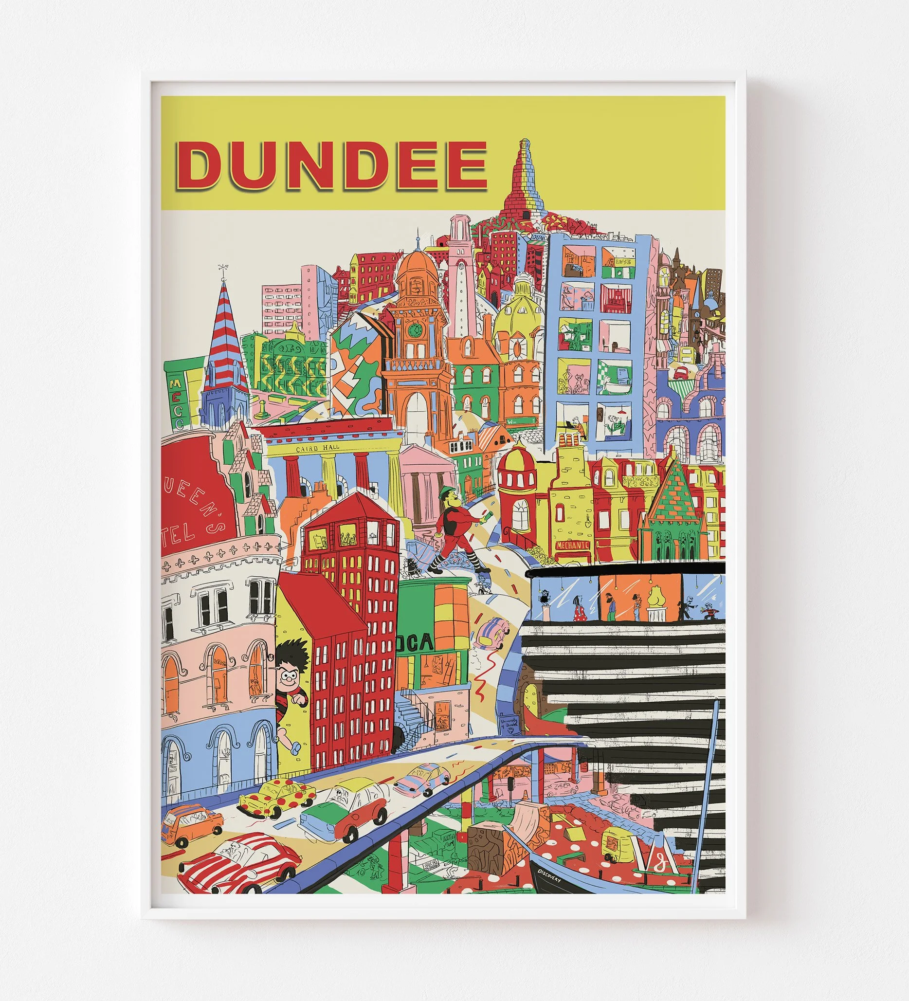 A3 Signed Print | Dundee | Sweet Tooth