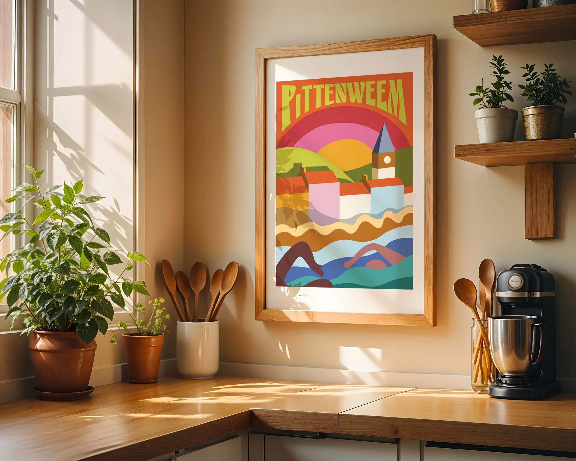 Pittenweem - Poster by Henry Philip