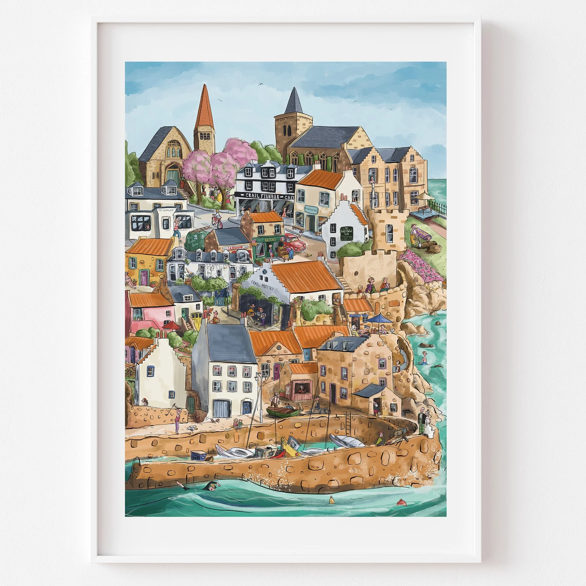 Signed A3 Print | Crail