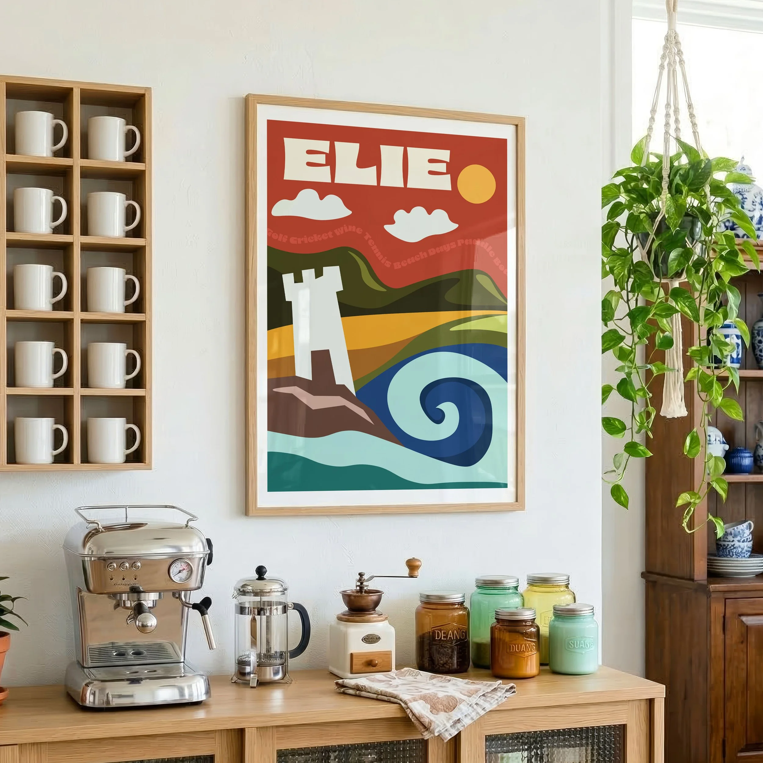 Elie Lighthouse - Poster by Henry Philip