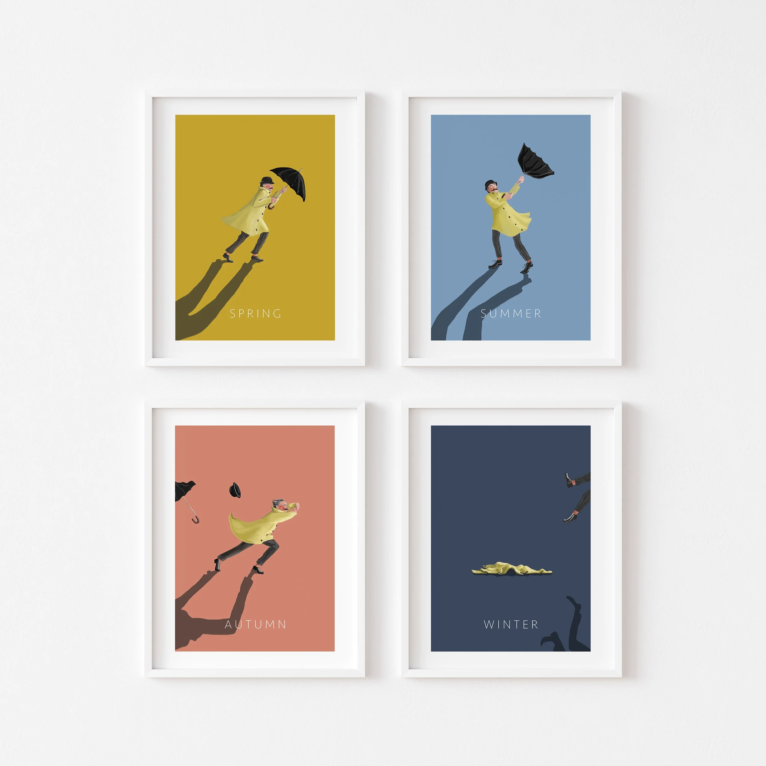 A5 Ltd Edition Signed Prints | Four Seasons