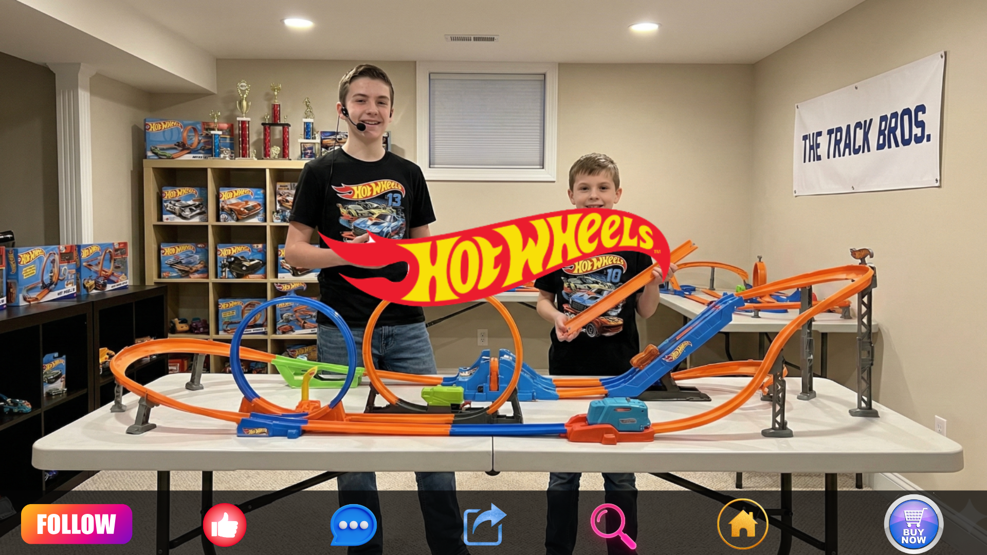 HOT WHEELS TRACK AROUND THE HOUSE!
3K views | 2 days ago
