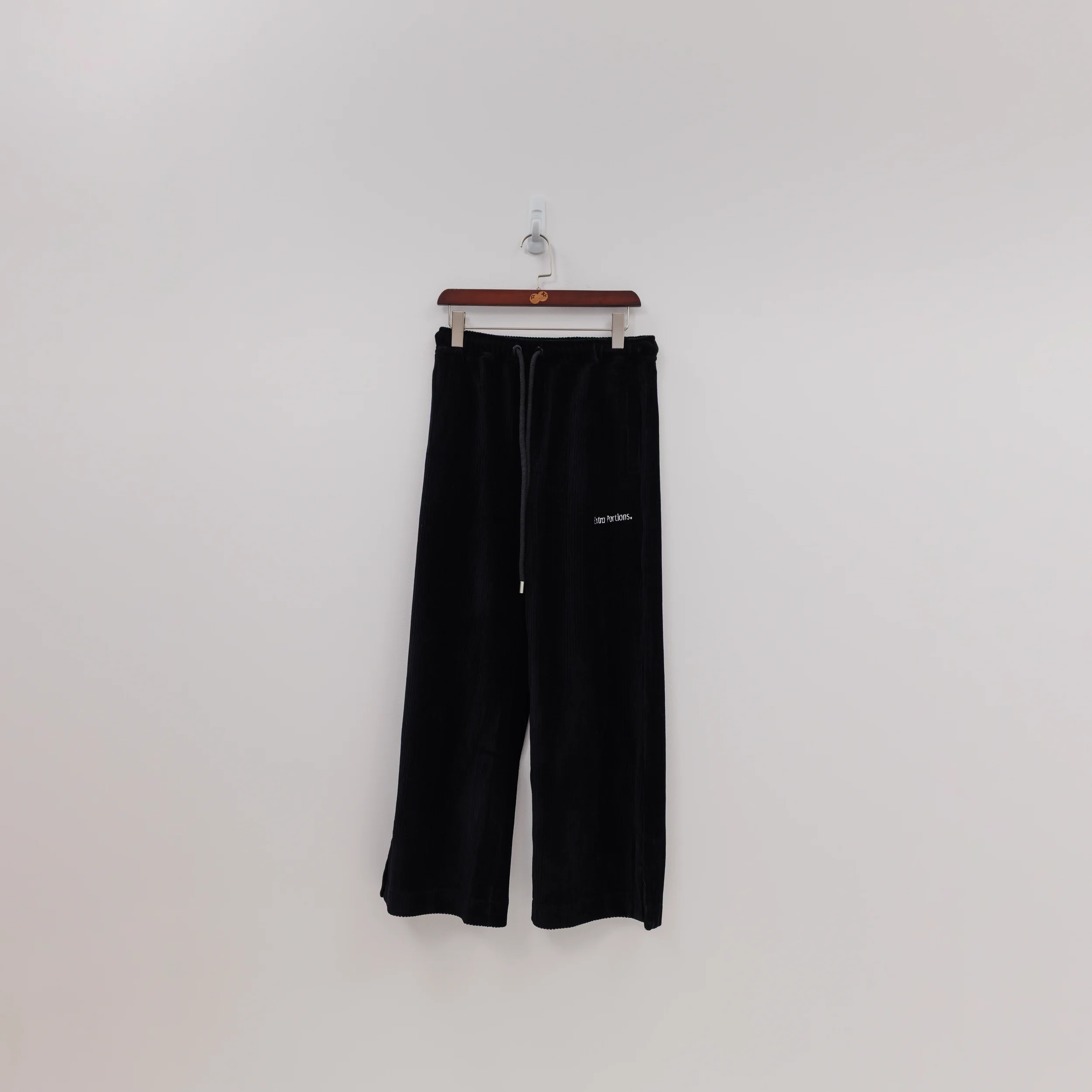 Corduroy Lounge Pants - Black