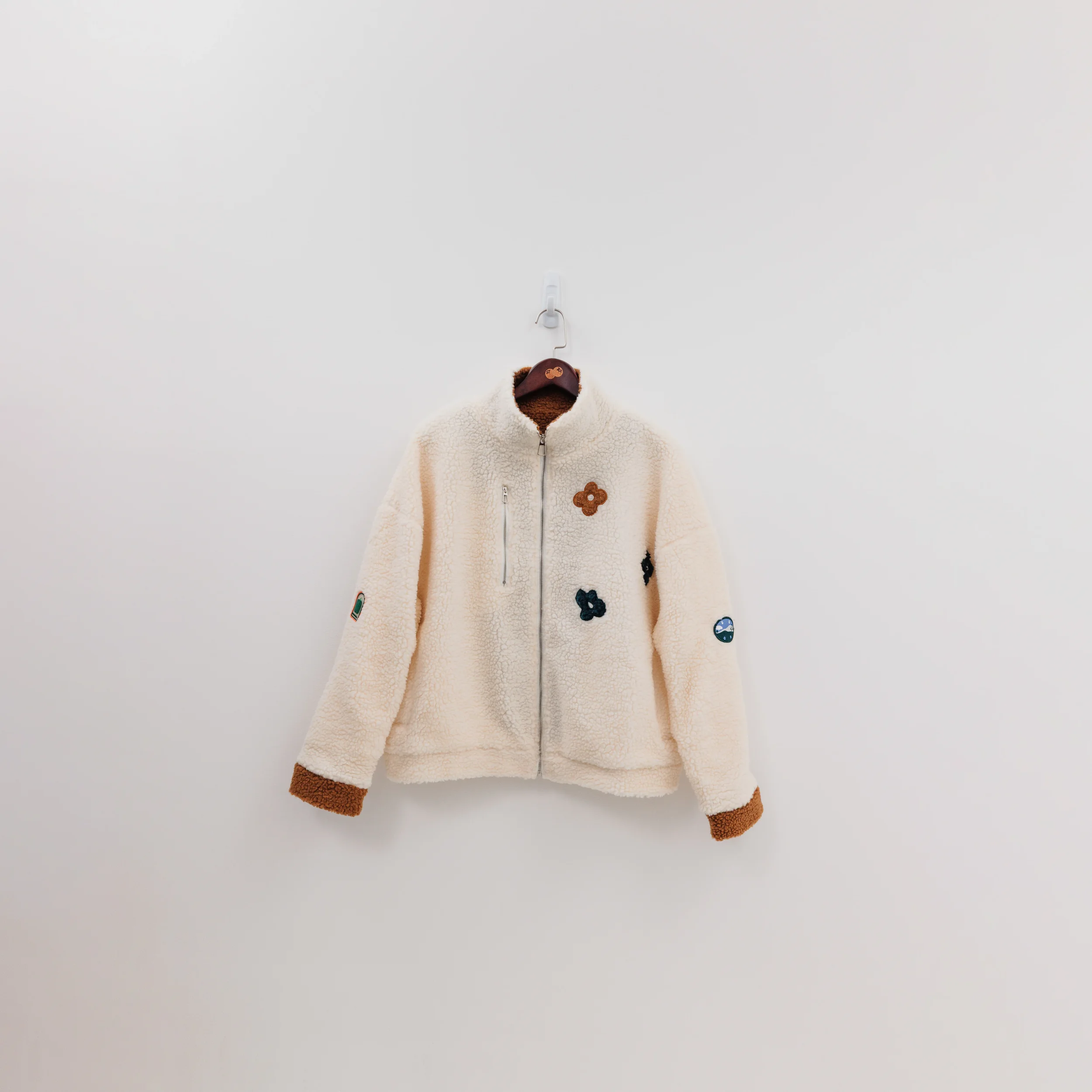 Flower Sherpa Jumper
