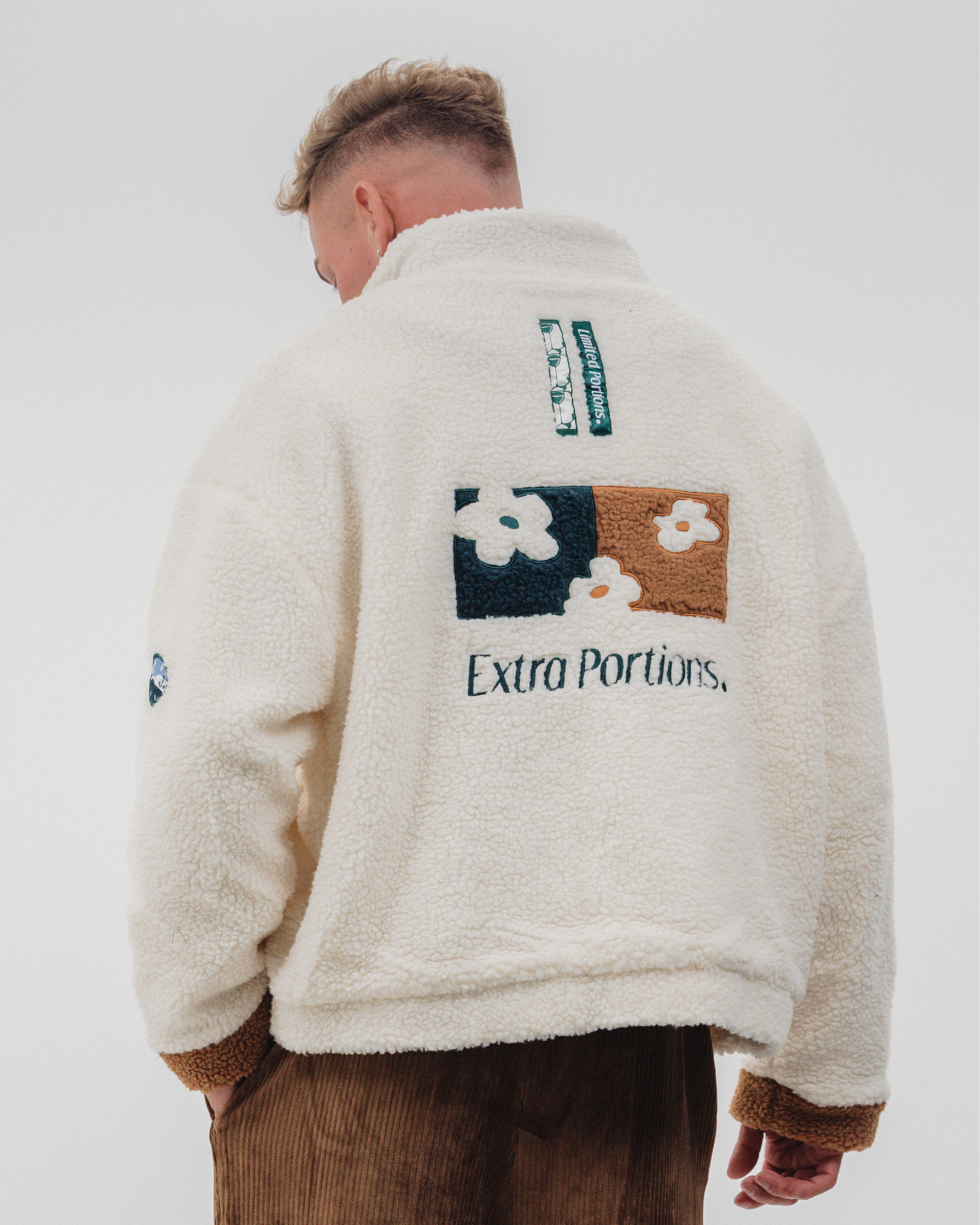 Flower Sherpa Jumper