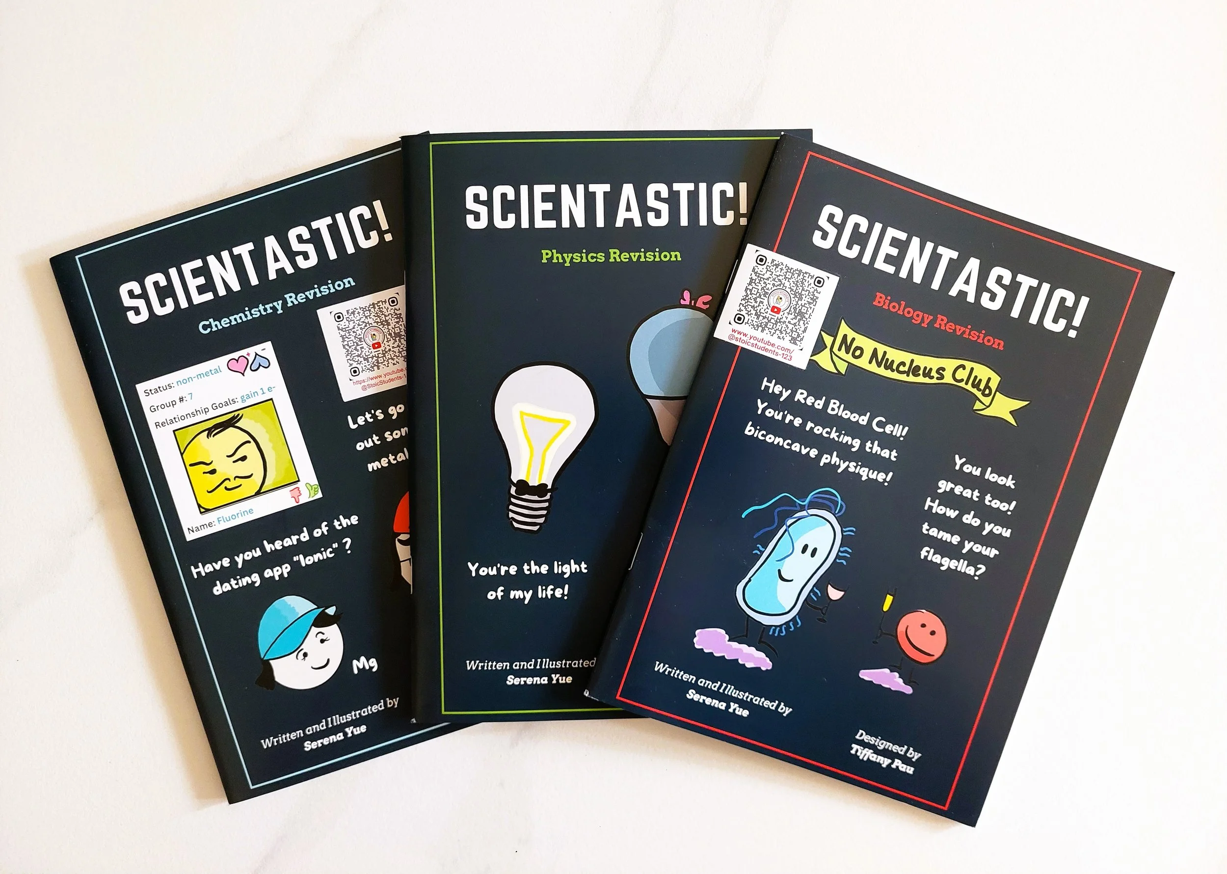 Complete 3 Book Set: Scientastic! Revision Books  [Hard Copies]