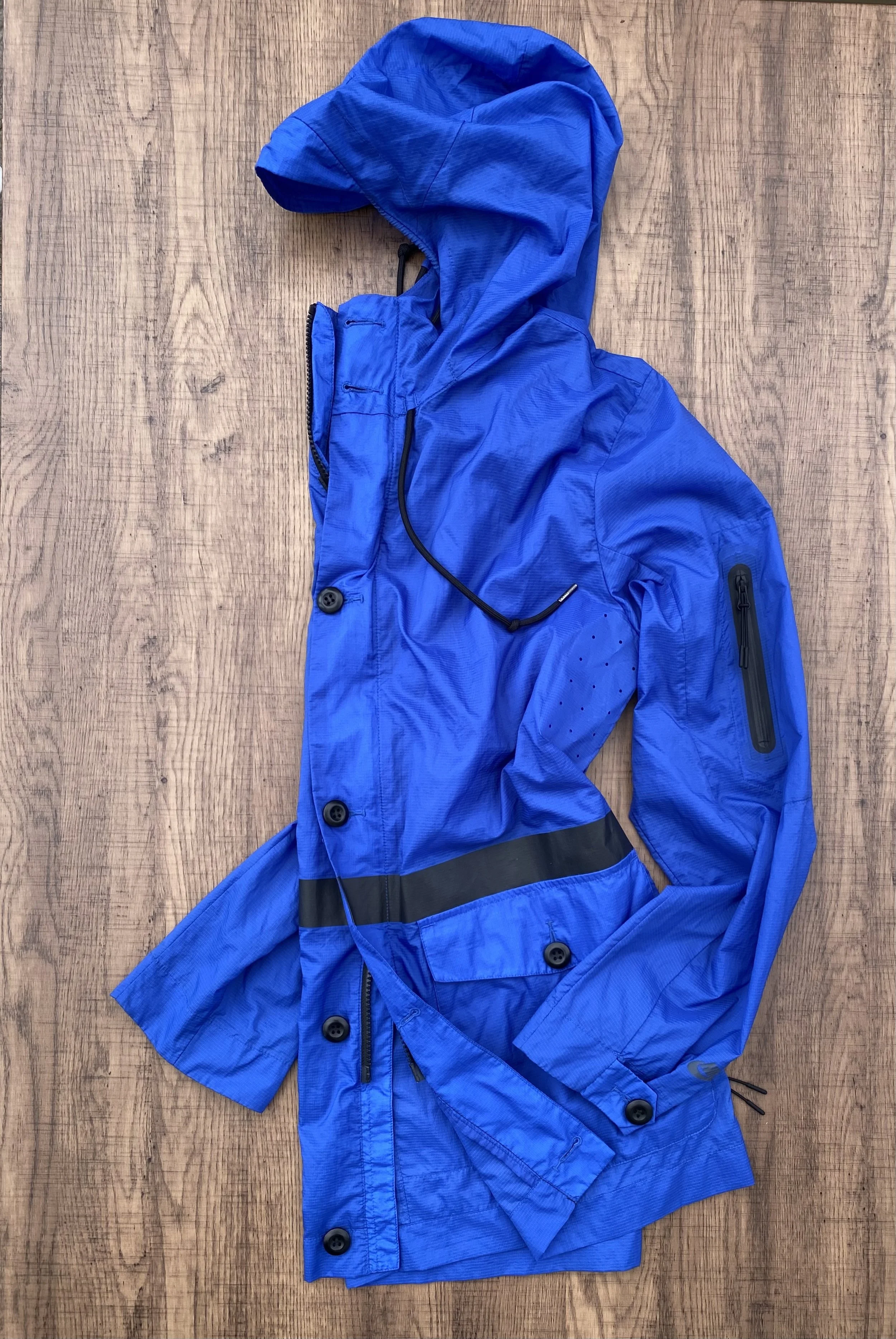 Nike premium ultra lightweight packable Saturday jacket . White label