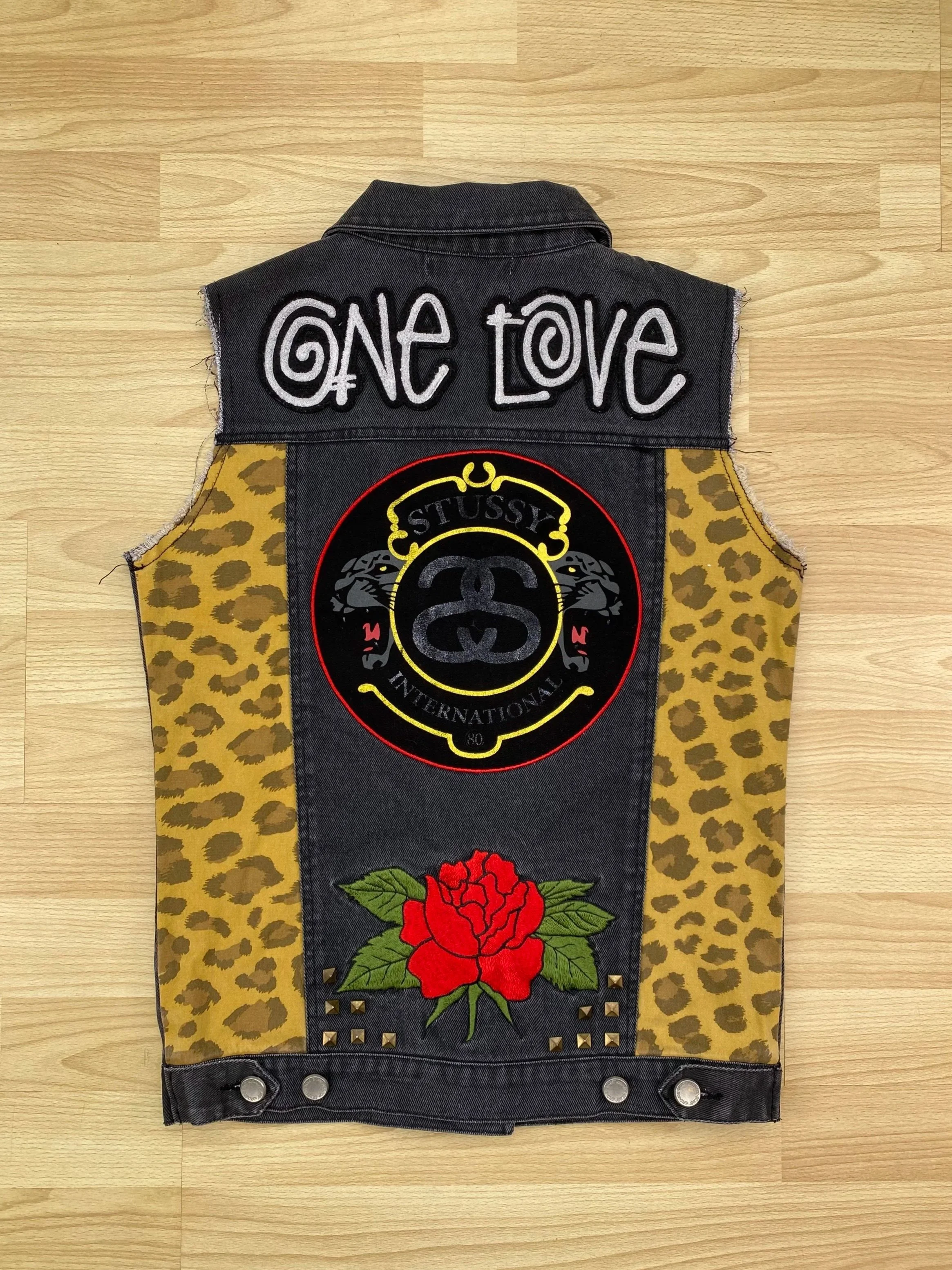 Stüssy psychobilly  vest