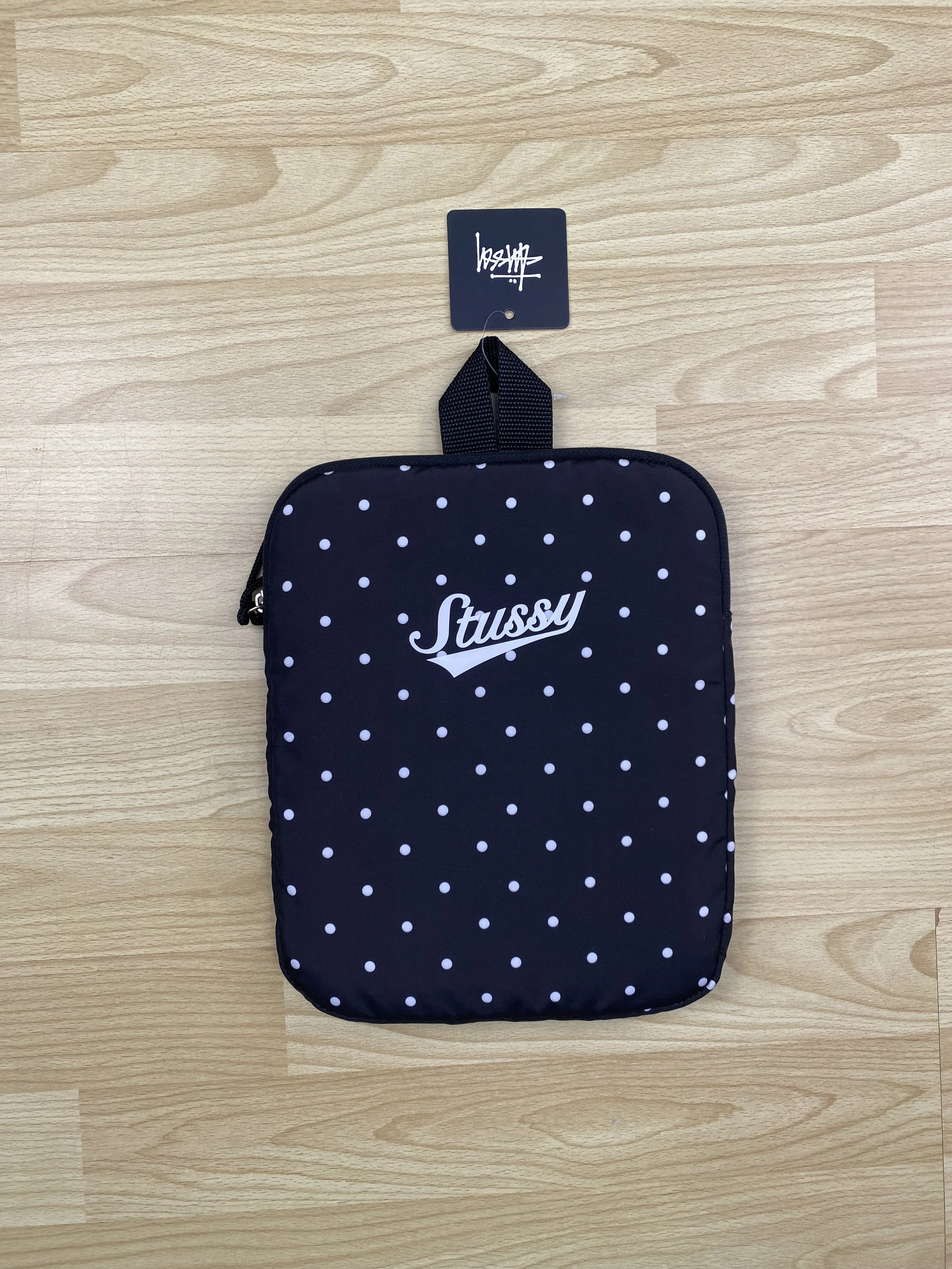 Stüssy black Polka Dot iPad case