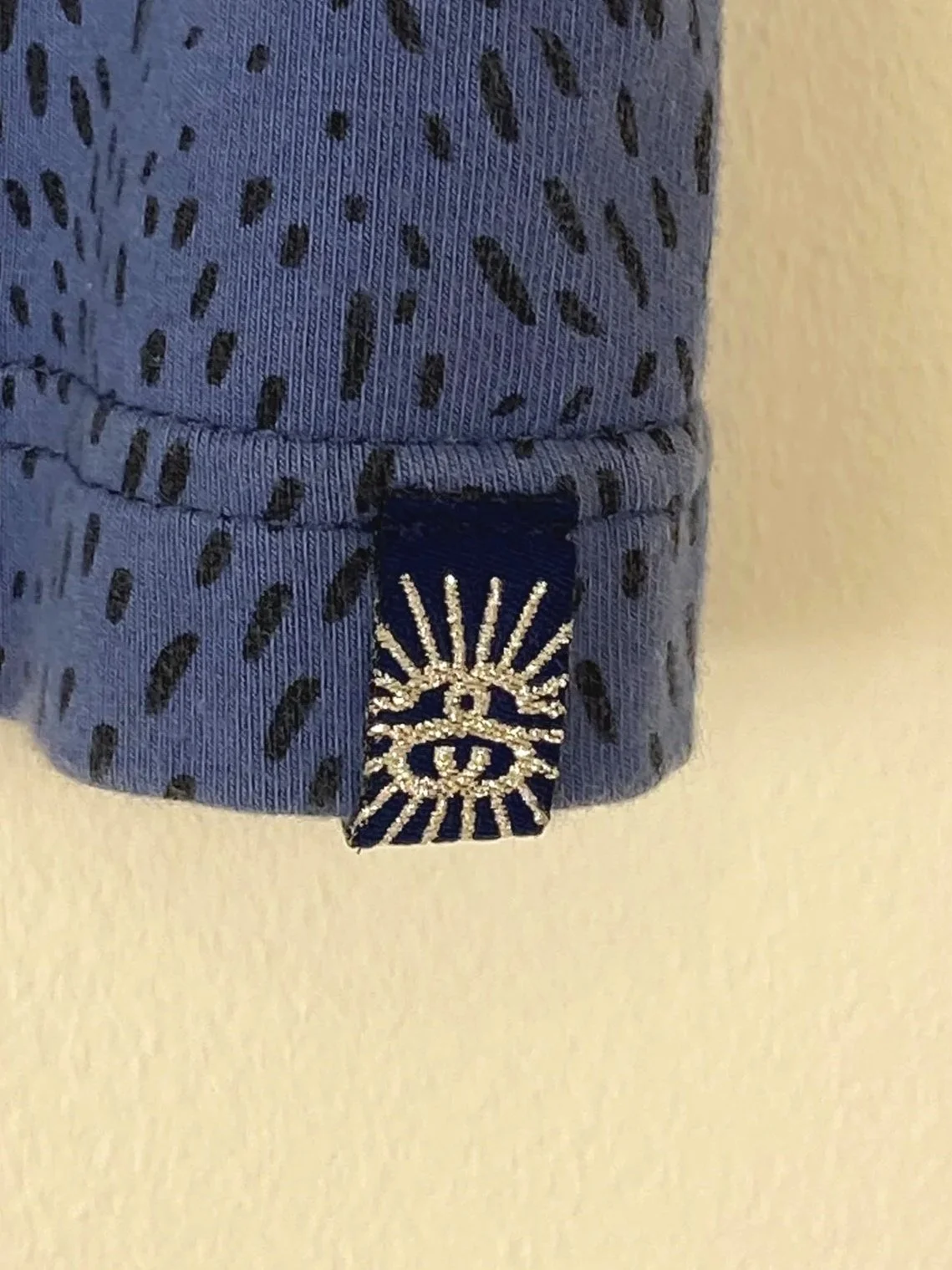 Stüssy animal print skirt in blue