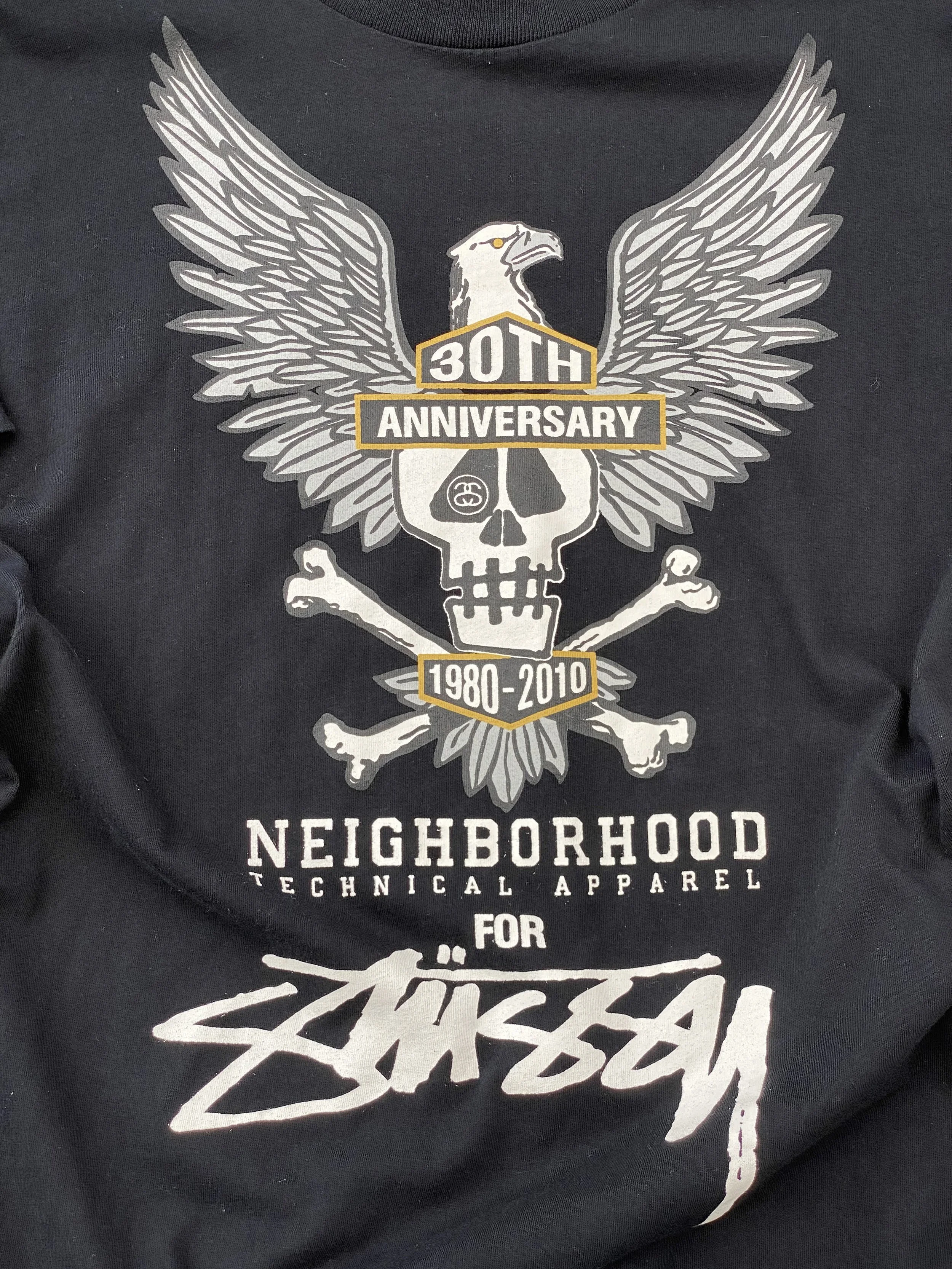 Rare Stüssy x Neighbourhood 30th anniversary T