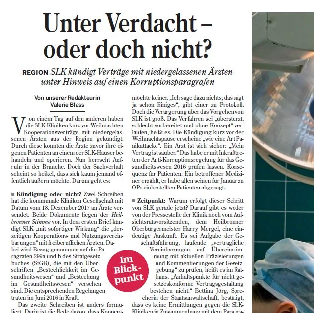RA Schabbeck im Interview zum Thema Kooperationsverträge