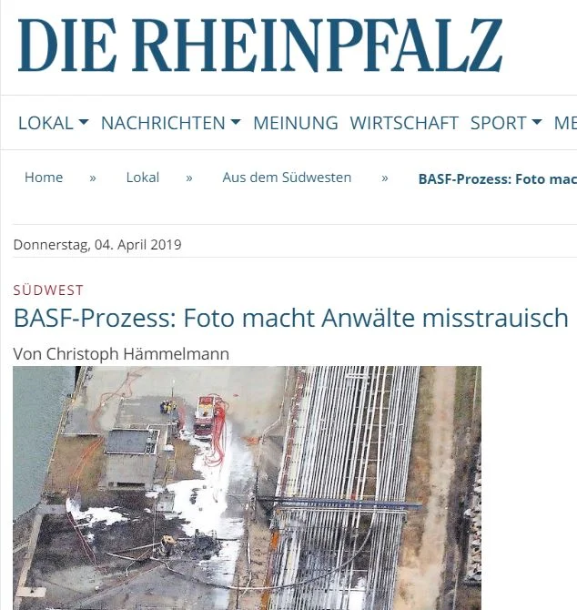 RA Schabbeck in der RHEINPFALZ Ausgabe 04/04/19