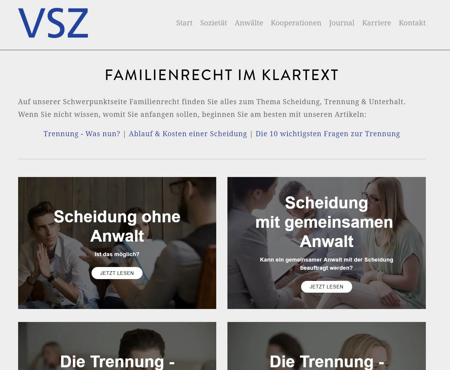 Familienrecht im Klartext - Schwerpunktthema 2018