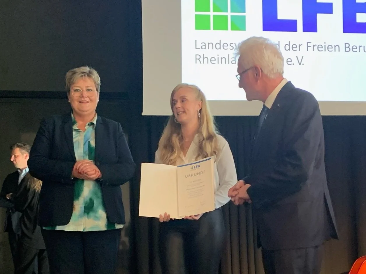 Die besten Azubis der freien Berufe in Rheinland Pfalz.