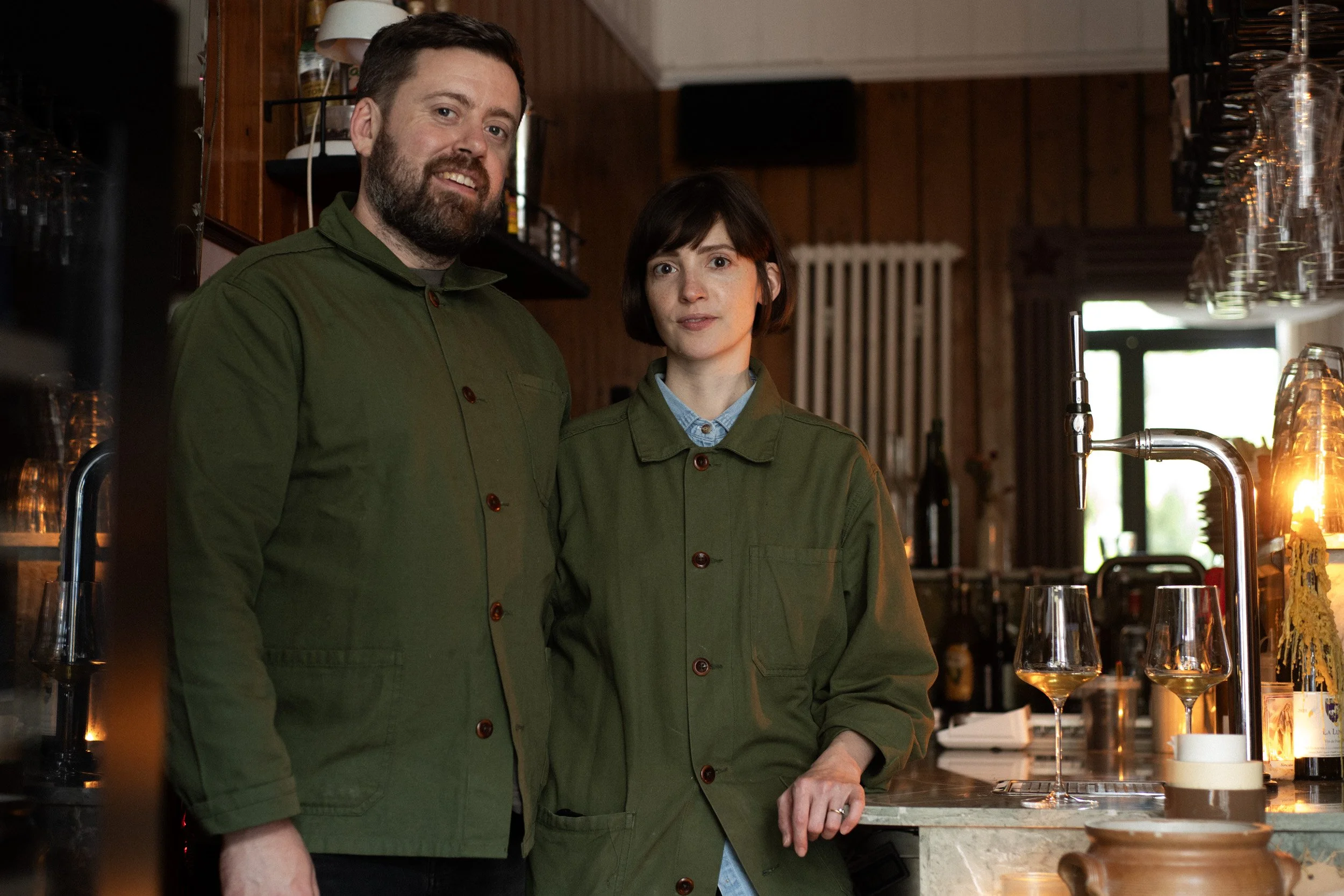 Bonne Route wine bar.