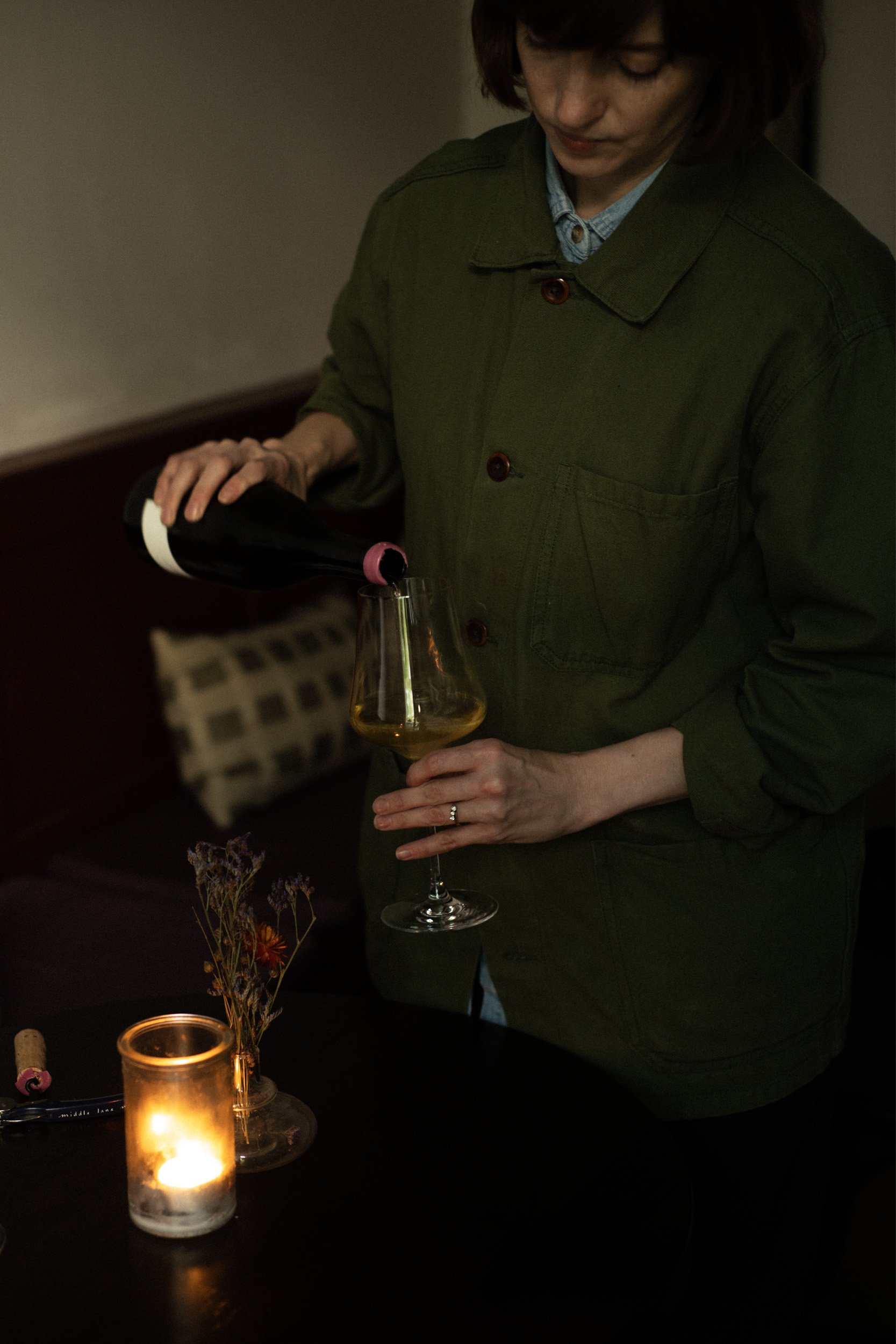 Bonne Route wine bar.