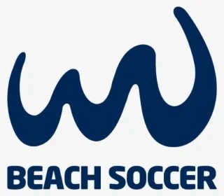 Beach Soccer logo with stylized 'w' and 'u' and the words 'Beach Soccer' underneath.
