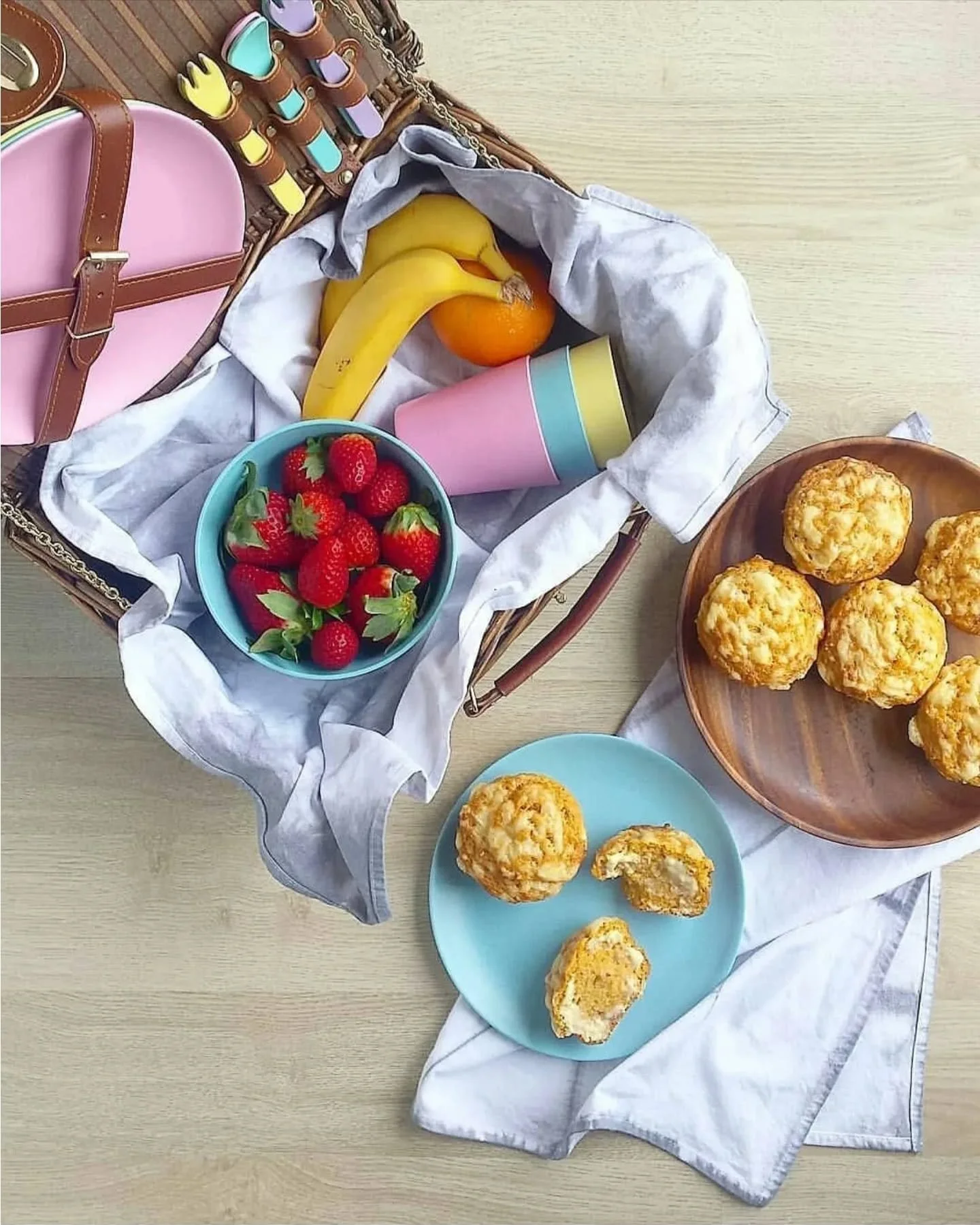 Recipe below 👇

These are my very favourite veggie muffins! Texture is perfection, and they are so delicious hot and fresh with a little butter 👌😍

Perfect for your next picnic, morning tea, play date or lunchbox! These beauties freeze up a treat 