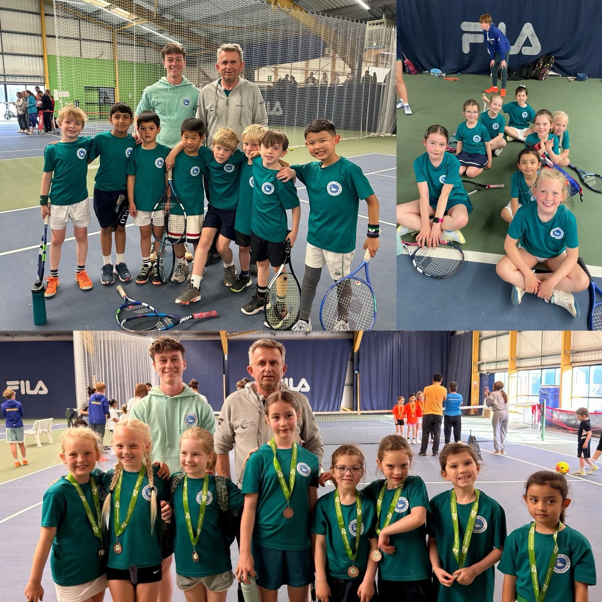 FANTASTIC to see the 8U Bucks team represent the swans at the LTA 8U County Cup tournament. Each player got to compete in 12 matches against Berkshire and Hertfordshire teams. The players were up against some tough opposition that brought out the bes
