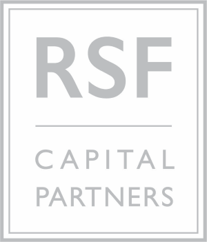 RSE Capital Partners logo with large gray initials 'RSF' and text beneath that reads 'CAPITAL PARTNERS'.