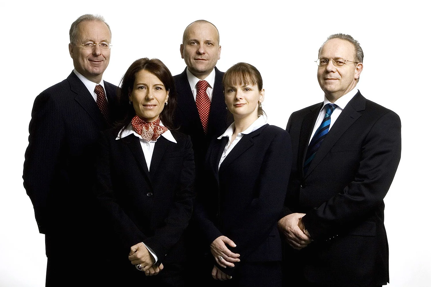 corporate group portrait shot