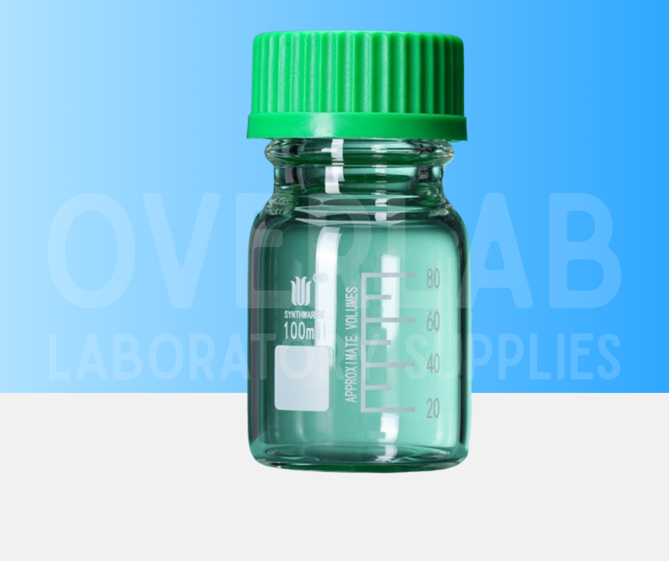 Bottle, Media Storage, Borosilicate Glass