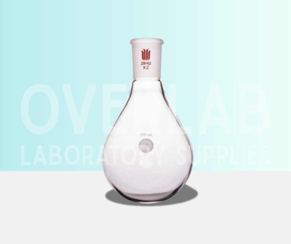 Round-Bottom Flask, Egg-Shaped, Single-Neck, Rotavap