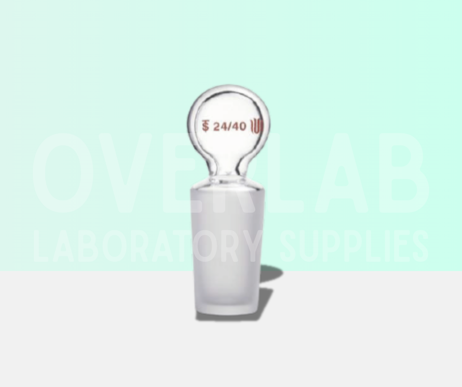 Stopper, Cap, Penny-Head, Glass, Hollow