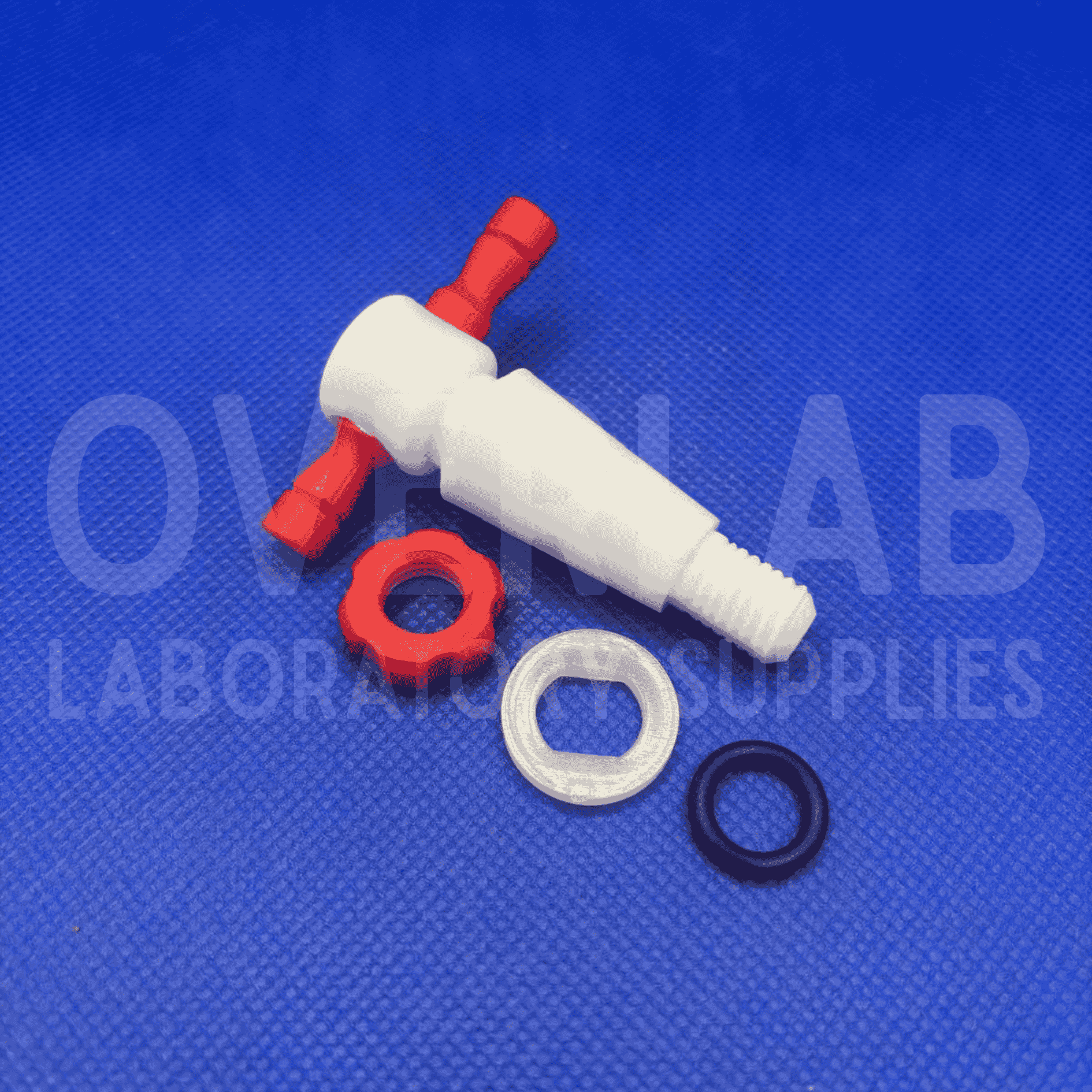 Stopcock, Tap, 2-Way Valve, PTFE