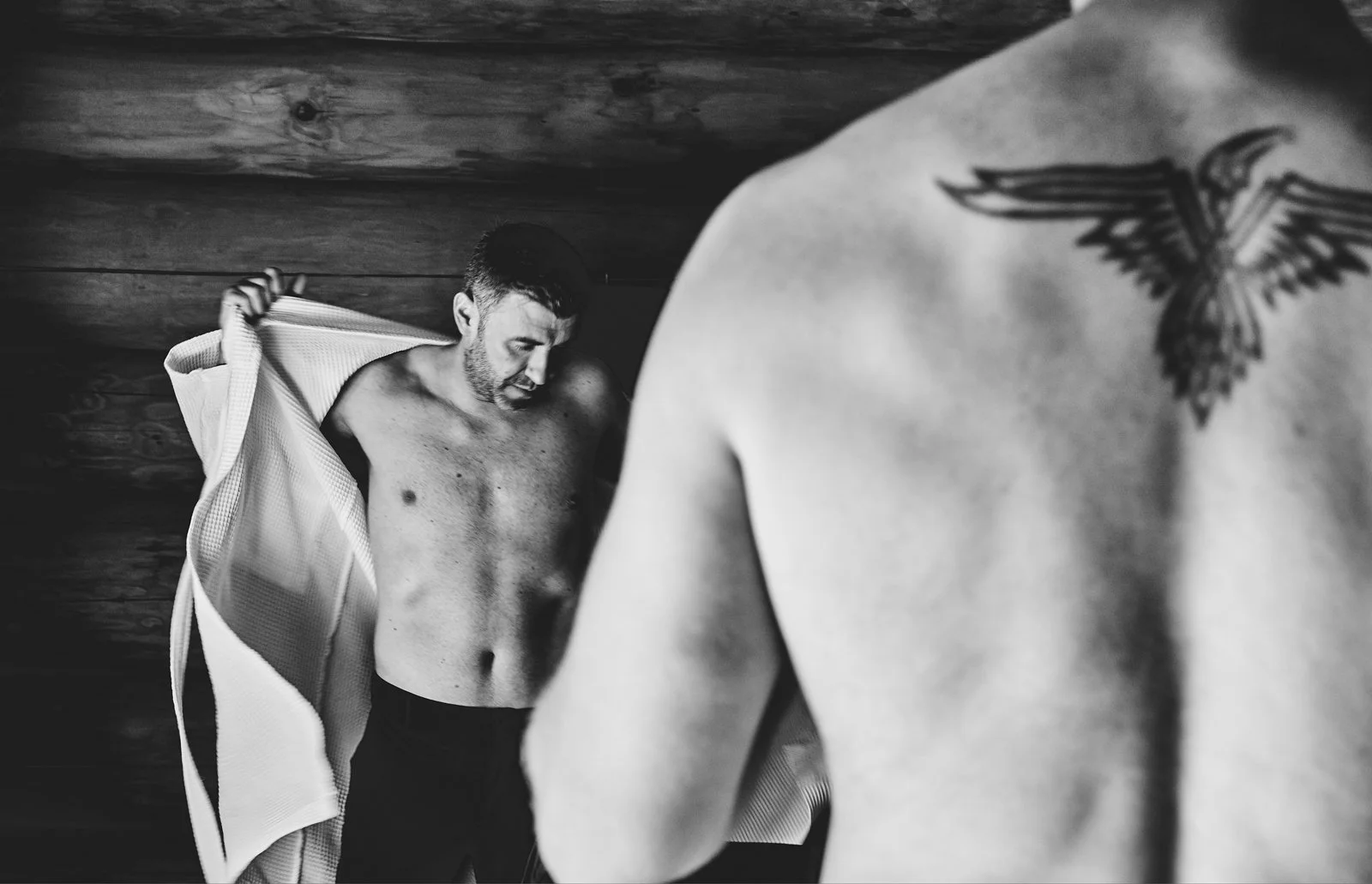 kirklinton hall cumbria uk wedding photographer groom getting ready photography 2.JPG