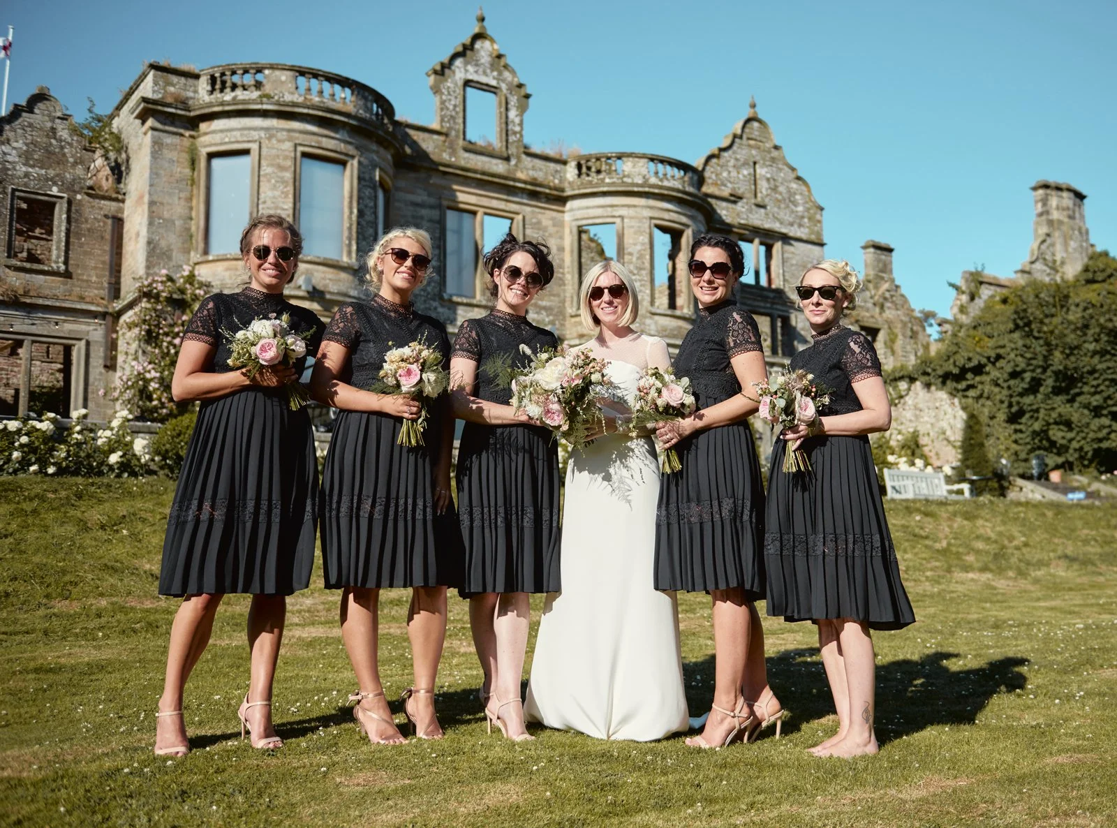 kirklinton hall cumbria uk wedding photographer bridesmaids group photography 407.JPG