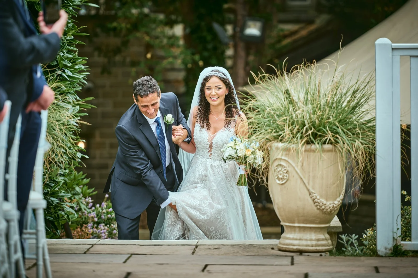whitley-hall-hotel-sheffield-wedding-photographer-ceremony-vows-kiss-aisle 370.JPG