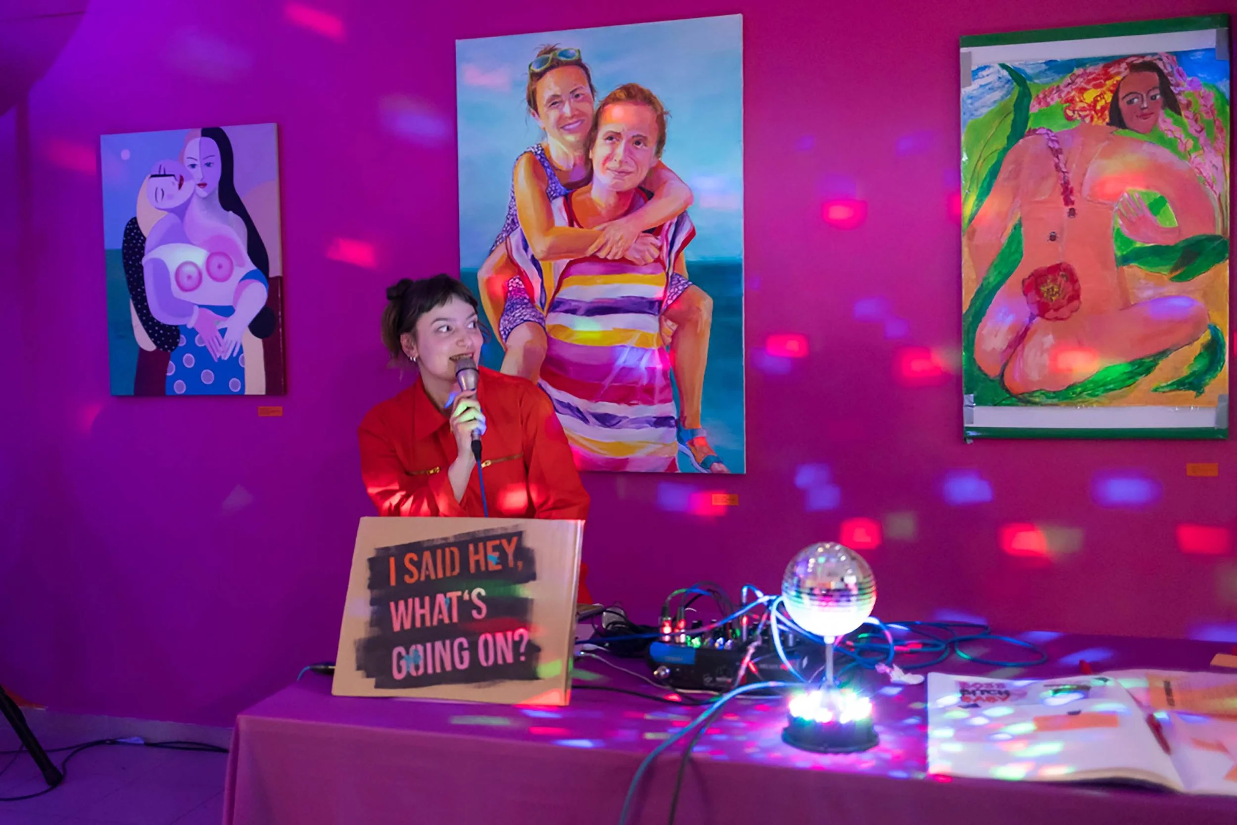 Vernissage Boss Bitch Baby | Projektraum Galerie M | Berlin | Foto: Jana Kießer