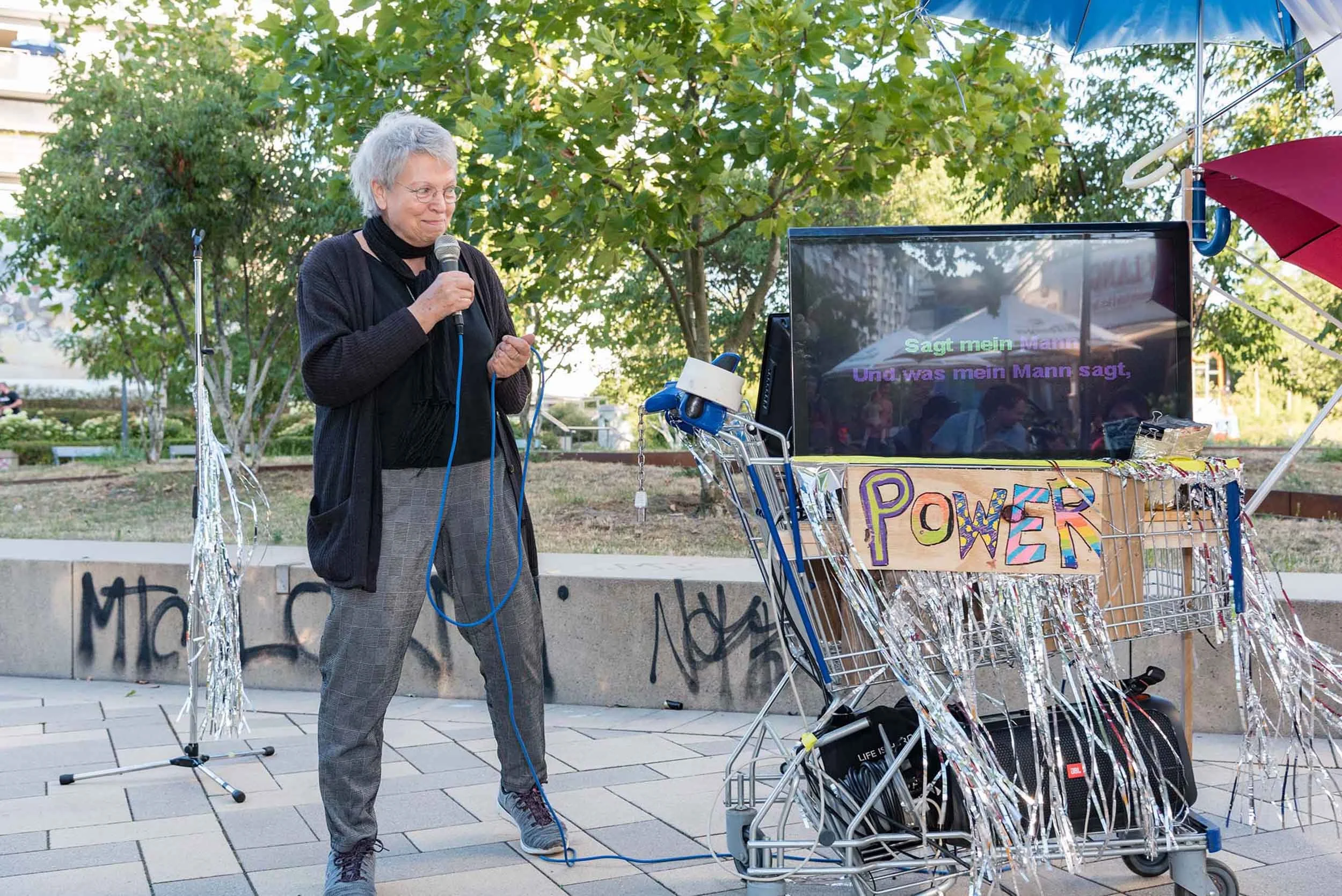 Neue Lieder braucht das Land | Platz Frieden | Berlin | Foto: Wolfgang Strack 