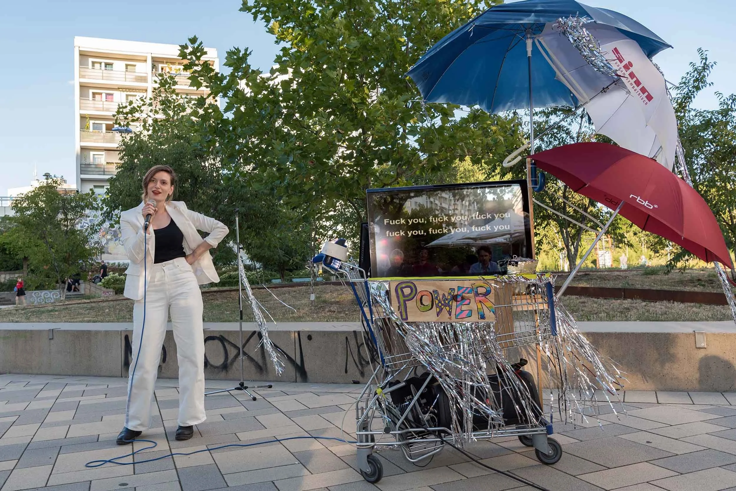 Neue Lieder braucht das Land | Platz Frieden | Berlin | Foto: Wolfgang Strack 