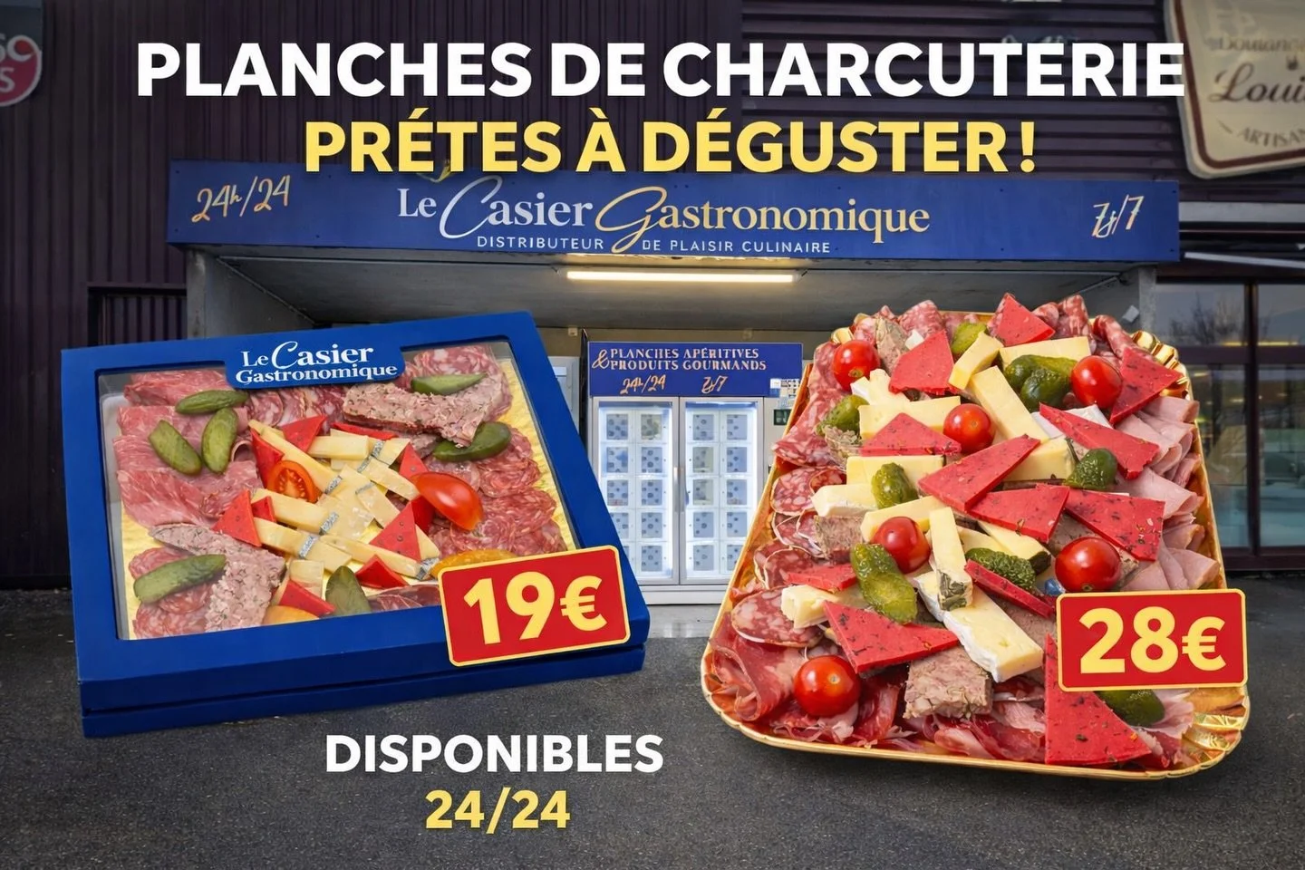 🥓 PLANCHES AP&Eacute;RITIVES 🧀

Au Casier Gastronomique, nos planches sont r&eacute;alis&eacute;es avec &Agrave; Table &ndash; Plougonvelin, reconnu pour la qualit&eacute; de ses produits et son savoir-faire.

Charcuteries s&eacute;lectionn&eacute;